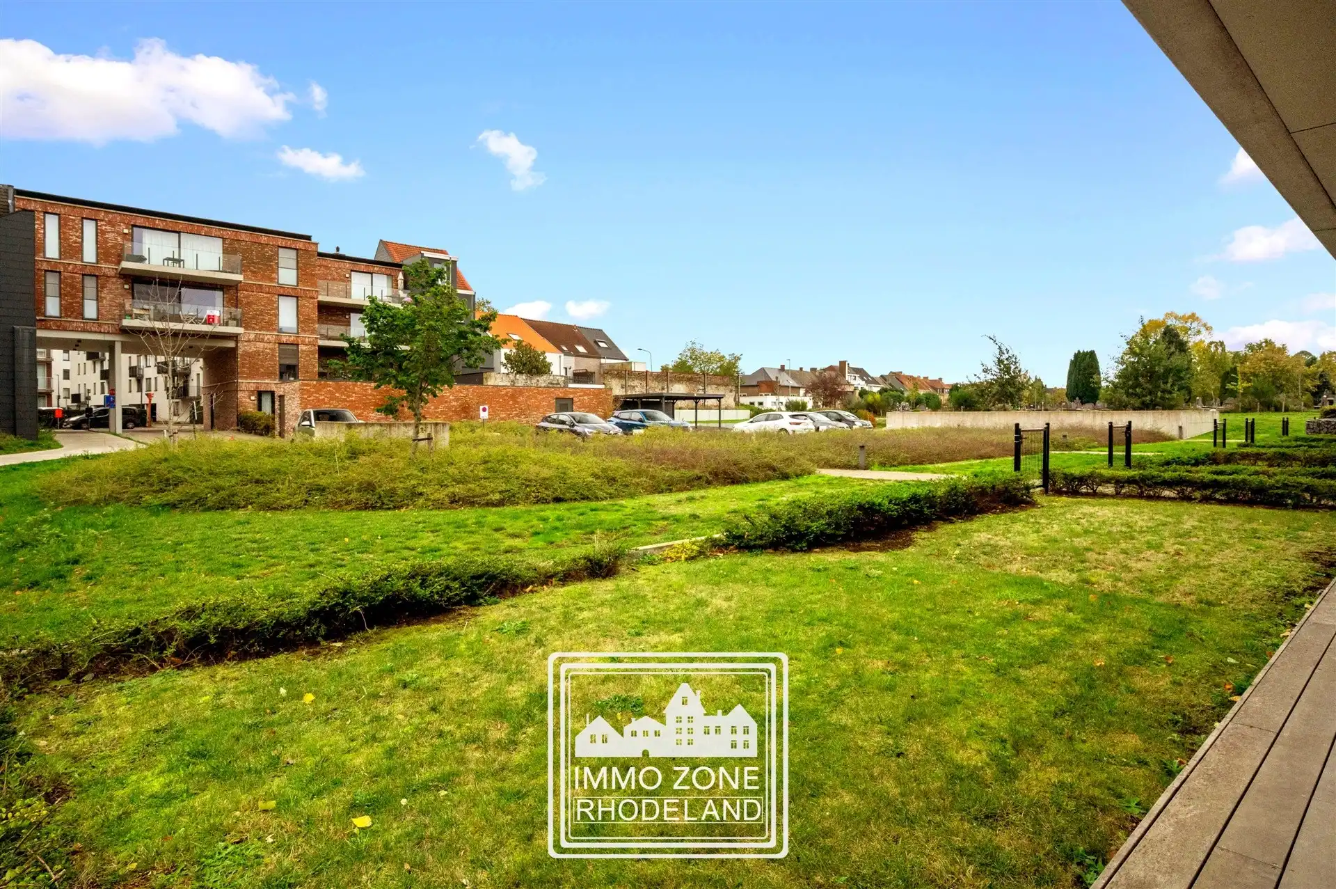 Knap gelijkvloers appt met terras en zicht op het groen foto 24