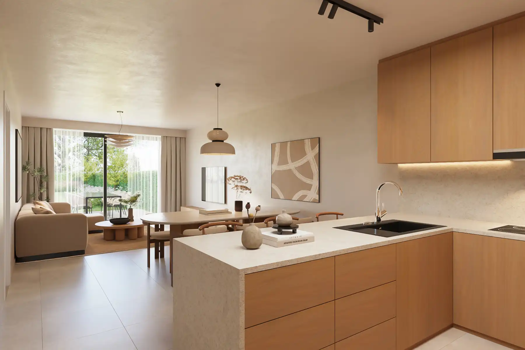 9 NIEUWBOUWAPPARTEMENTEN MET ZONNIGE TERRASSEN foto 5
