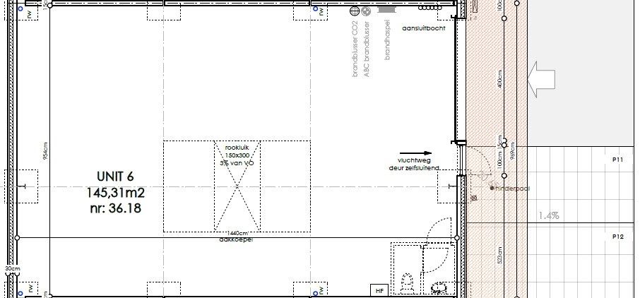 Loods te koop – 145 m² met 2 parkeerplaatsen inbegrepen op de industriezone te Ichtegem foto 9