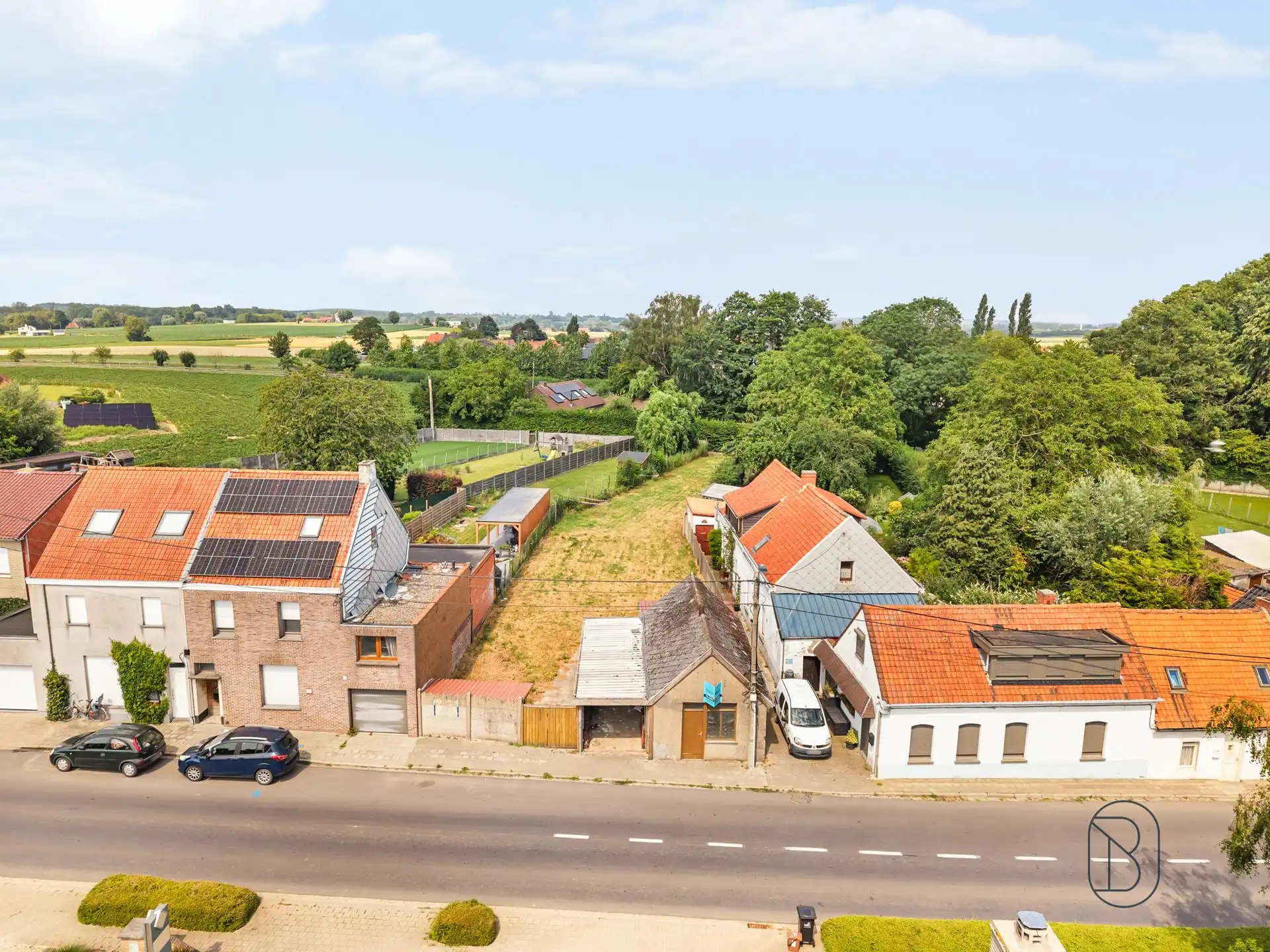 Bouwgrond van 831m², voor HOB, in landelijke omgeving. foto 6