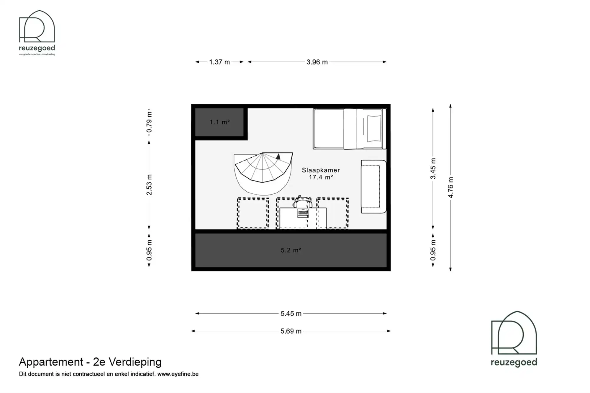 Parel van een triplex (2-3 slaapkamers) in hartje Mechelen! foto 23