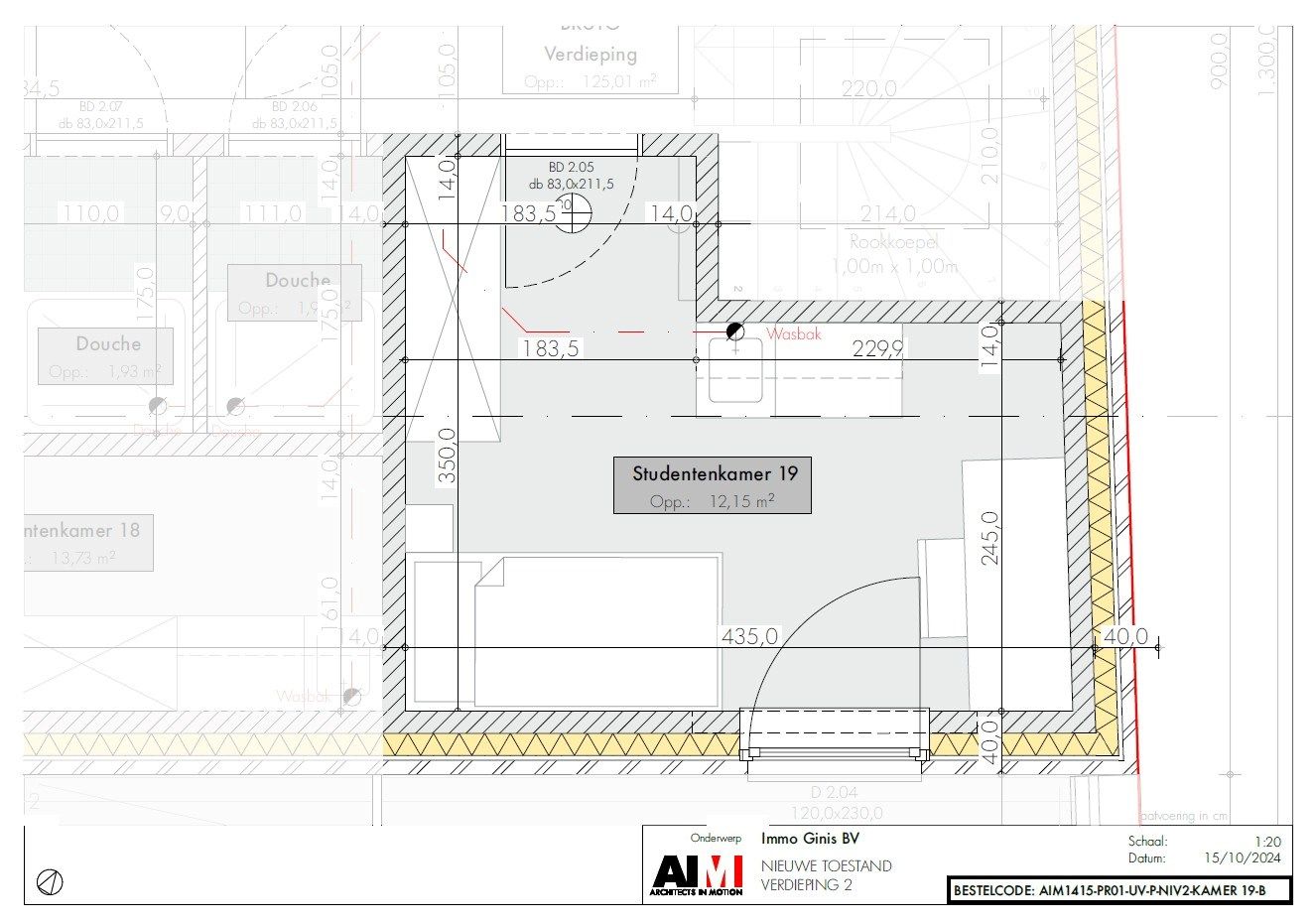 Nieuwbouw 19 studentenkamers - Unieke investeringskans in het hart van Geel foto 21