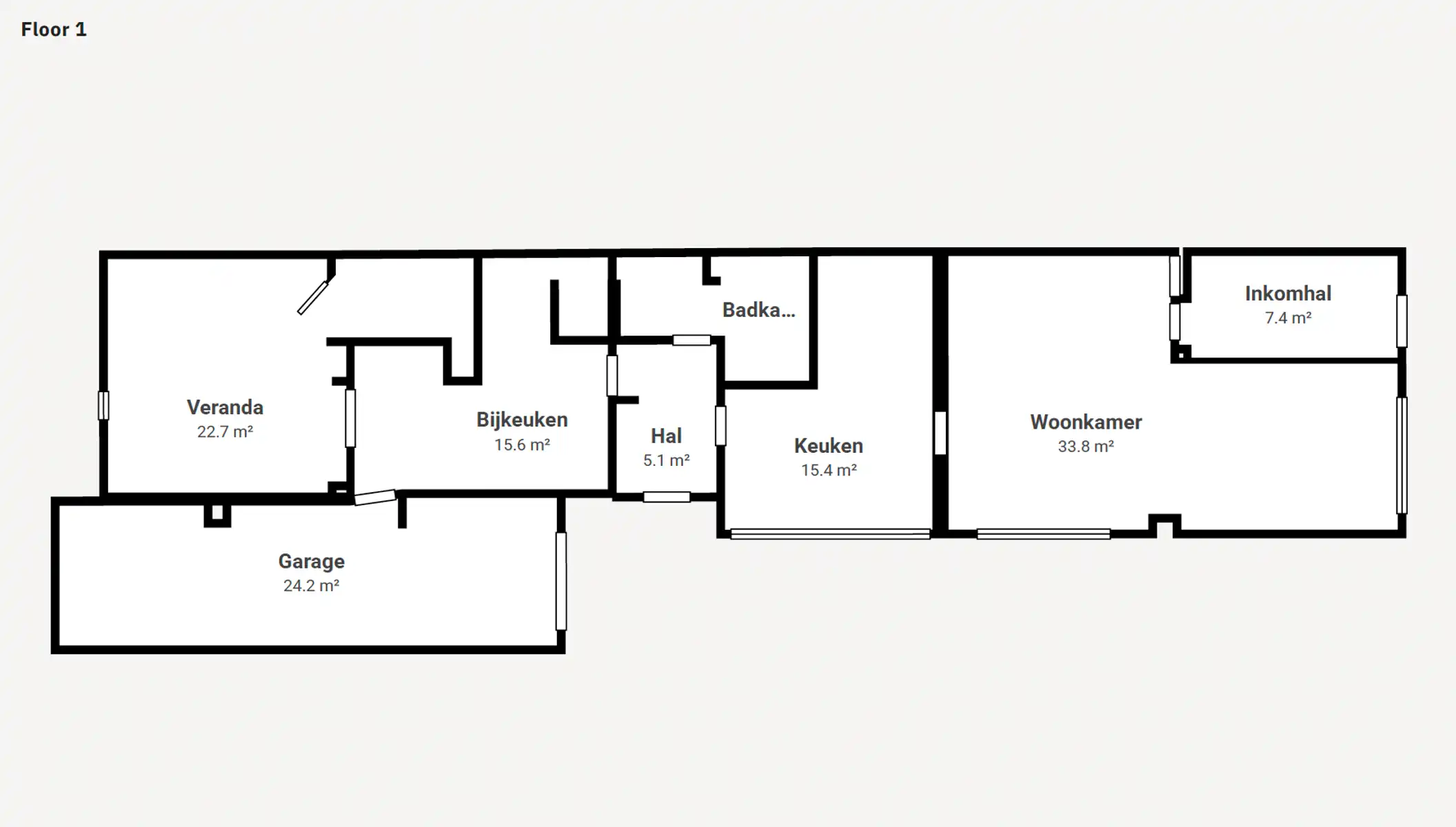 HOB met 3/4 slpk, voor- en zijdeur, garage en tuin op 702m² foto 27