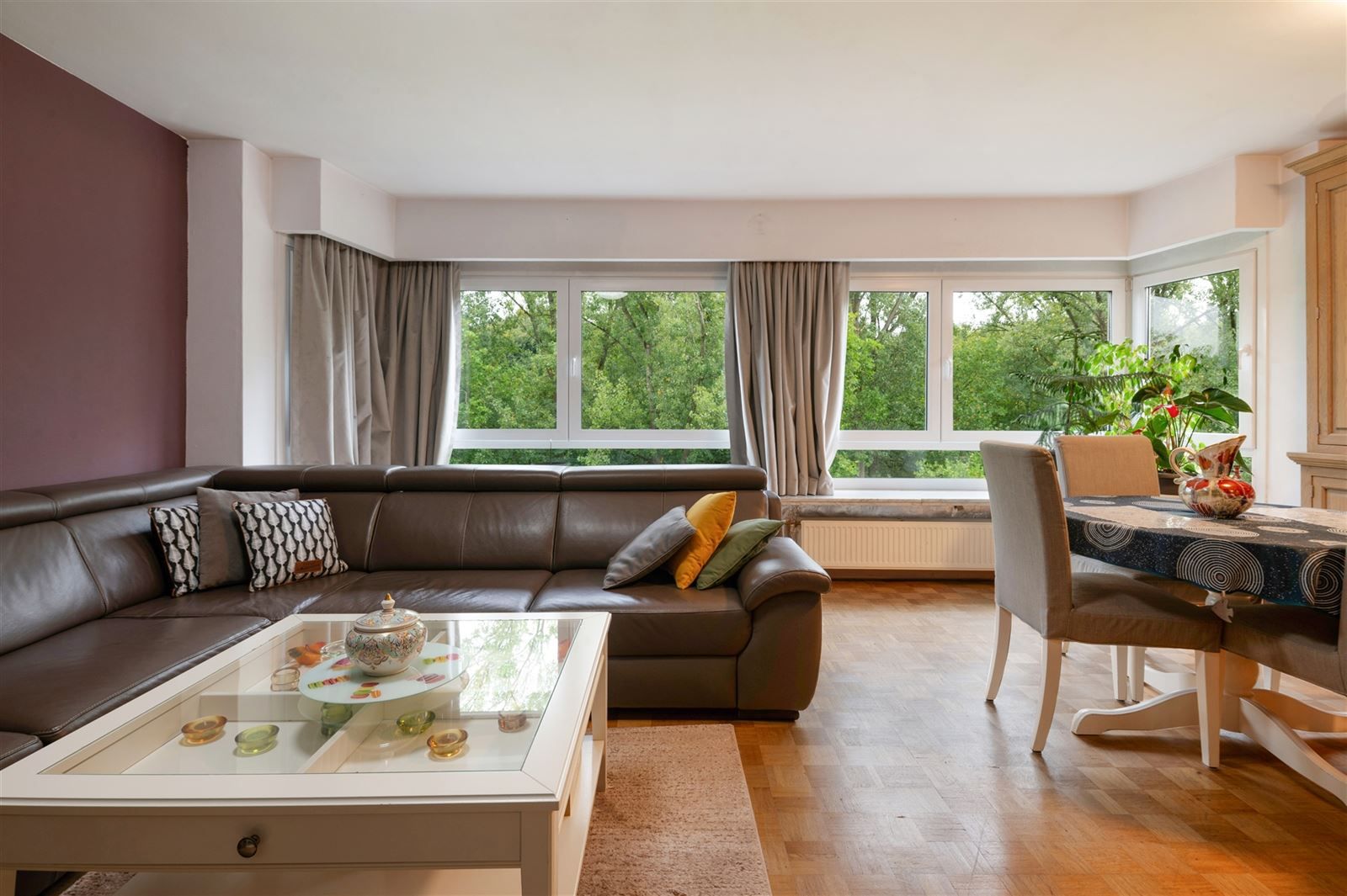 Lichtrijk appartement gelegen op de 5ᵉ verdieping met een prachtig uitzicht op het park foto 3