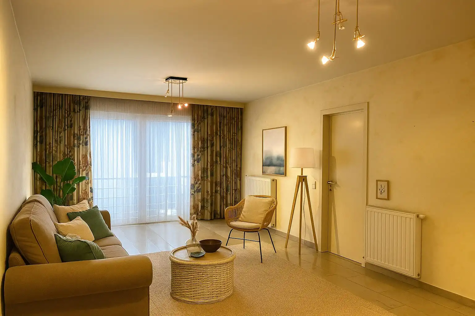 GEZELLIG APPARTEMENT MET 2 SLPKS EN GARAGEBOX | GEZELLIG TERRAS foto 2