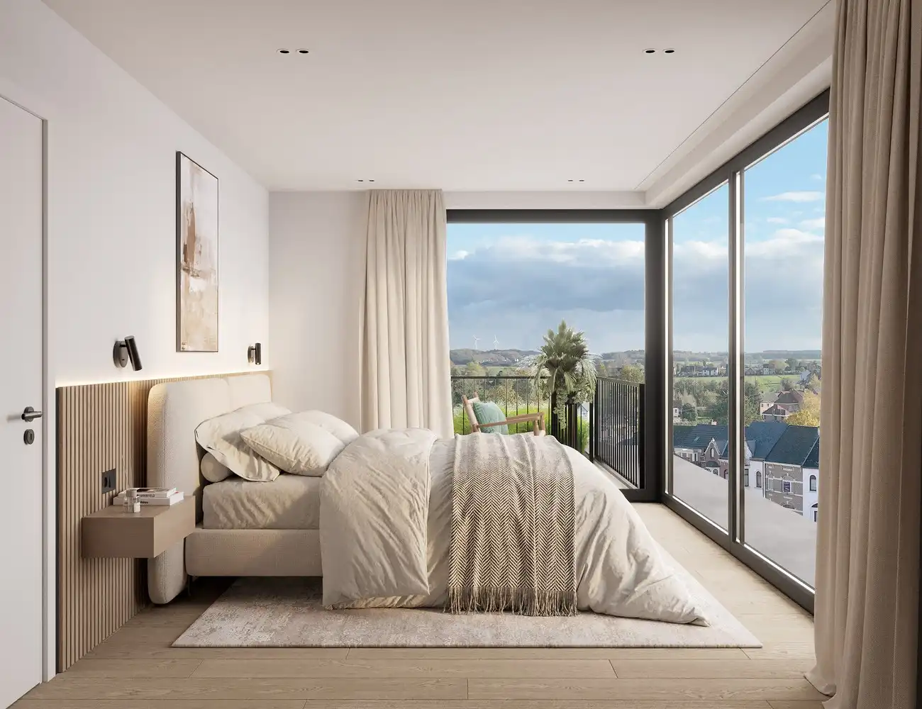 Nieuwbouw energiezuinig app. met 2 slpkrs foto 3