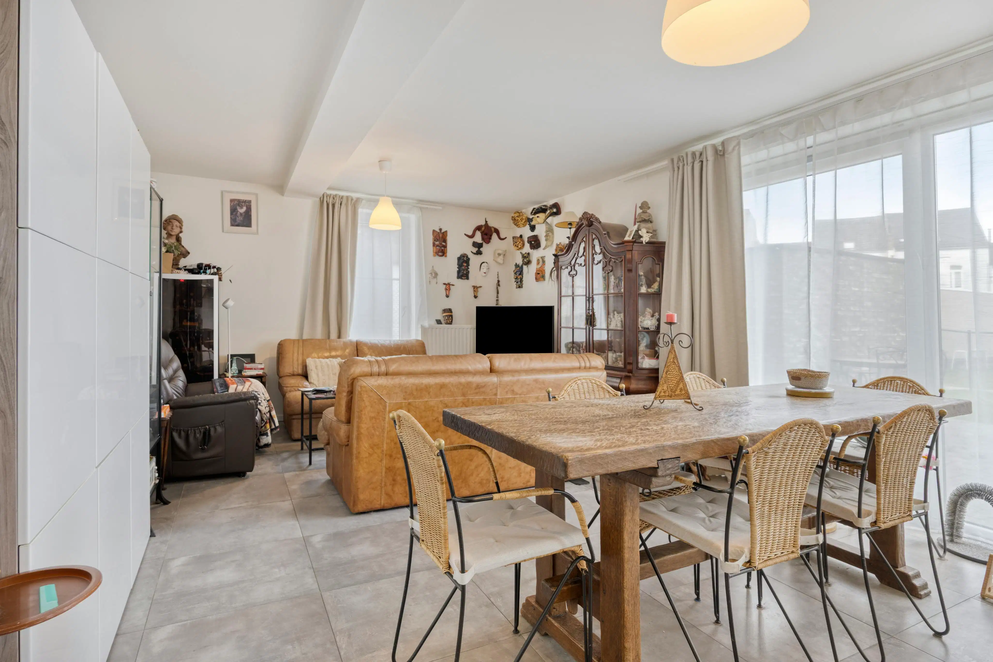 Gelijkvloers appartement met grote tuin te koop in Vilvoorde foto 2