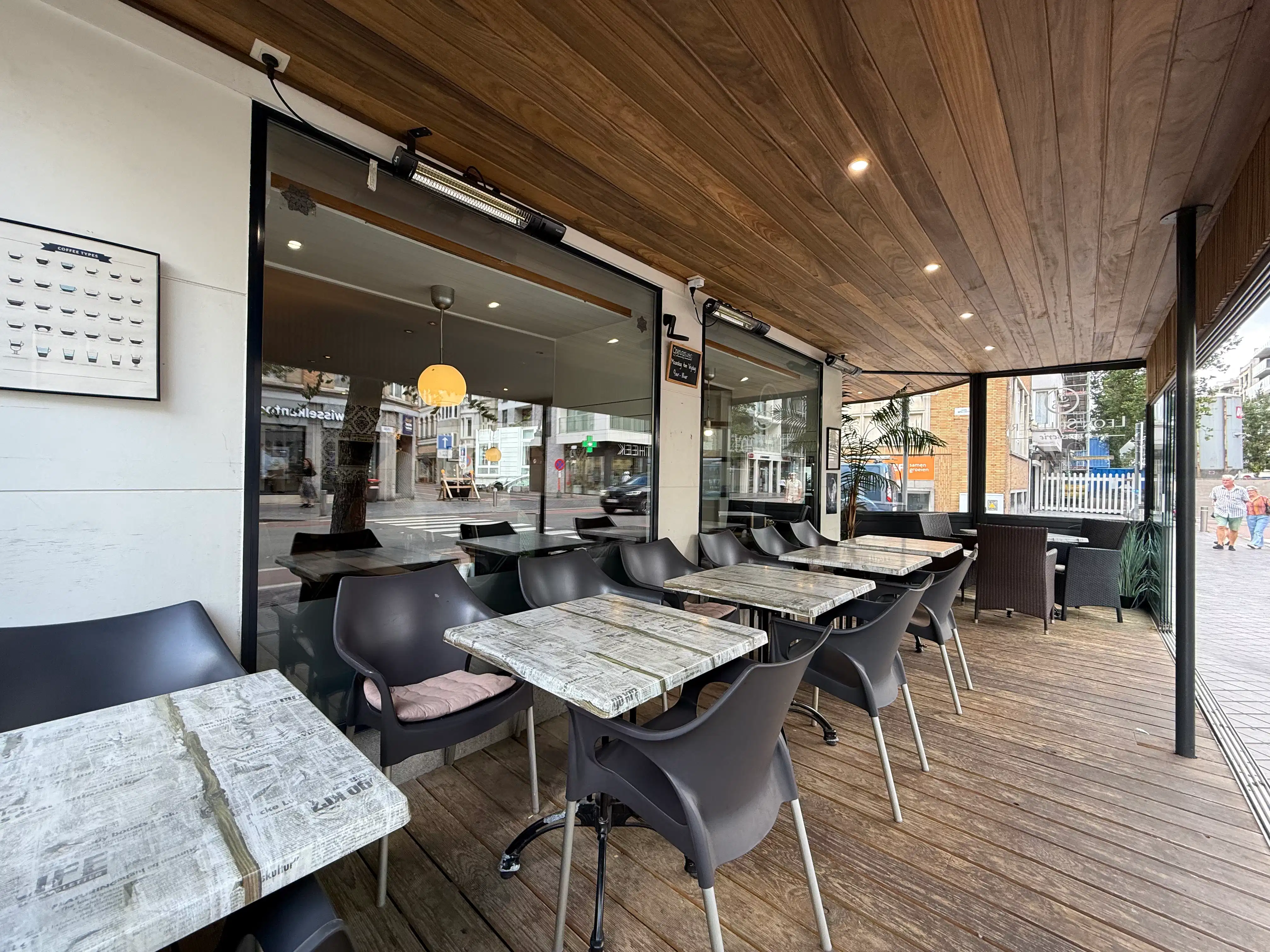 Brasserie "Leon Spilliaert" met nieuw overdekt terras foto 5