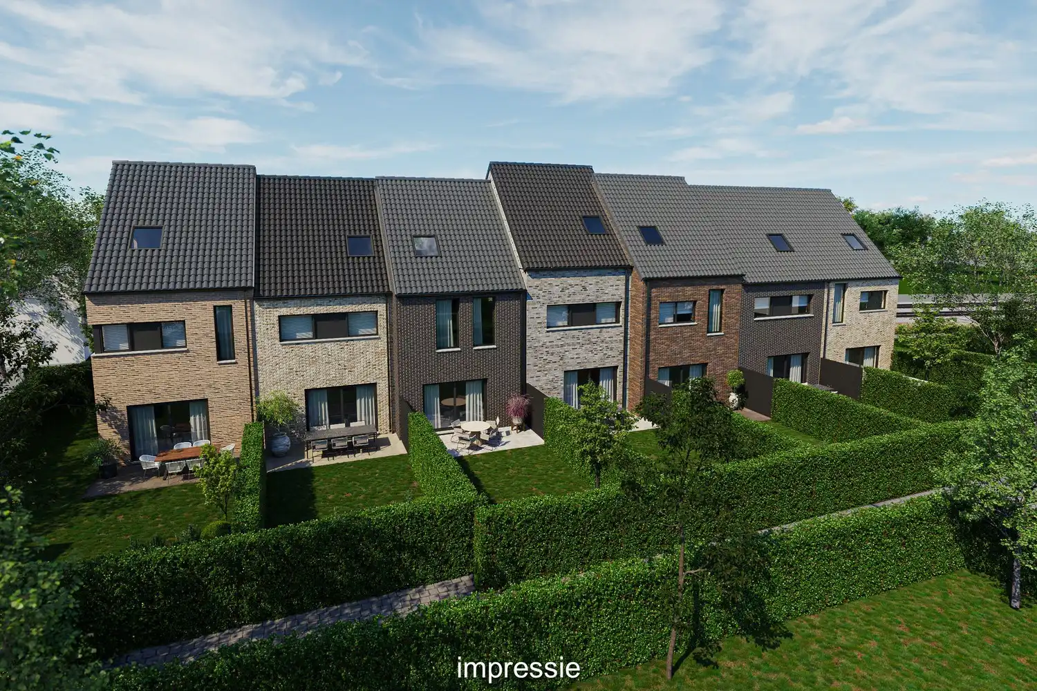 Energiezuinig nieuwbouwproject met 7 woningen en 7 parkeerplaats foto {{pictureIndex}}