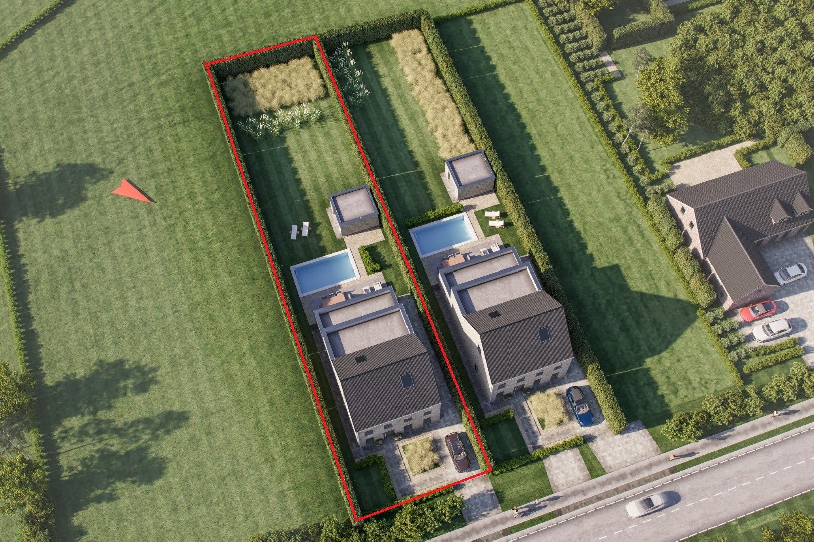 Gunstig gelegen perceel bouwgrond van 1.055 m² met zuidwestelijke oriëntatie. foto 2