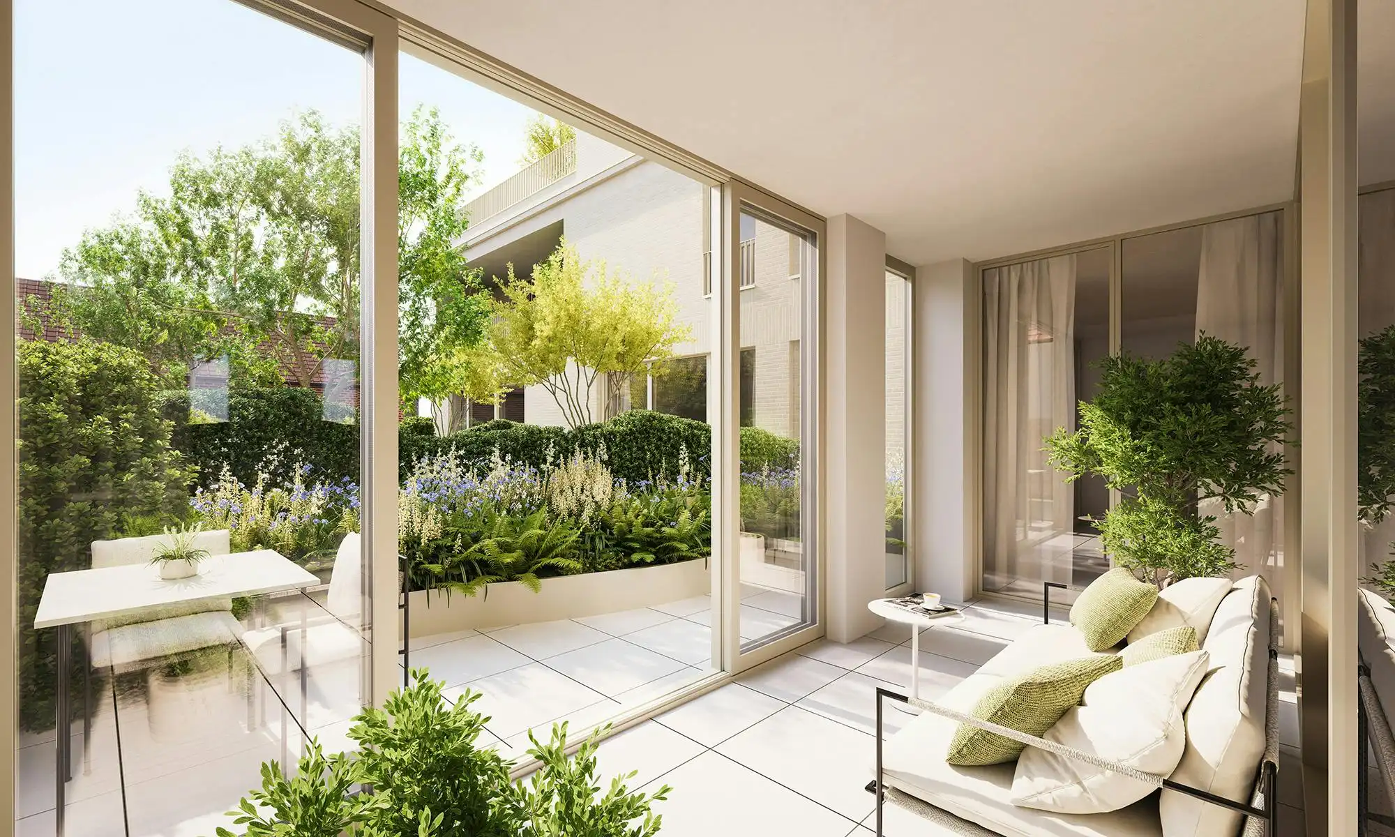 Stijlvol appartement met zonnig terras foto 3