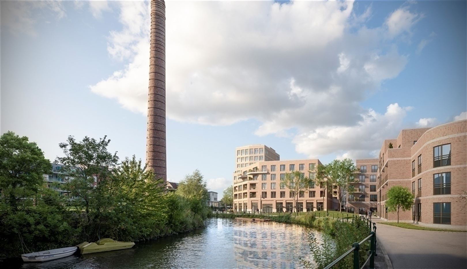 Nieuwbouwkantoren nabij het Gentse stadscentrum Keizerpoort tussen 192m² en 575m² foto 8