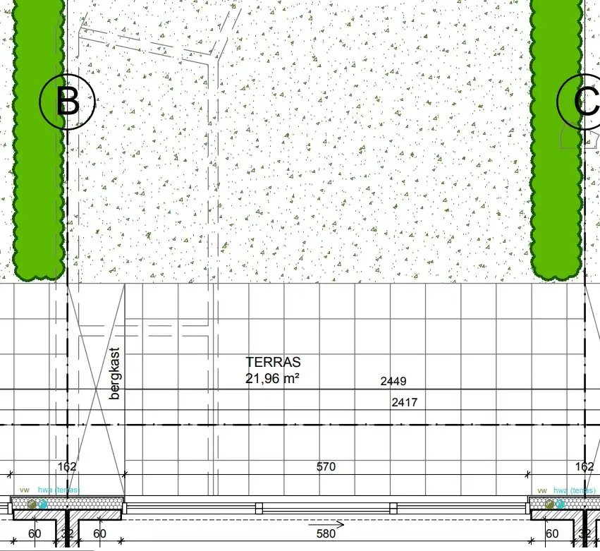Recent app met 2 slpk, terras met tuin en staanplaats foto 28