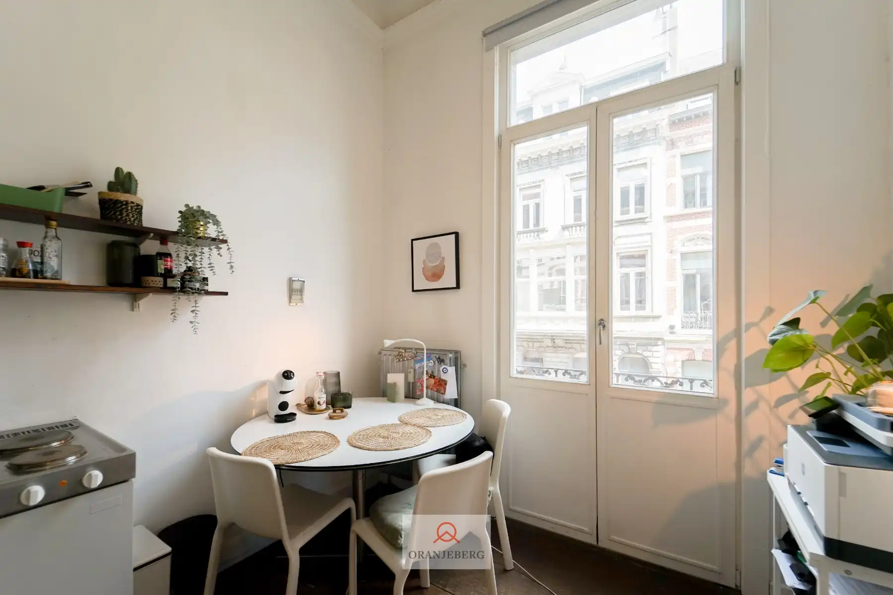 Goed gelegen studio centrum Gent foto 6