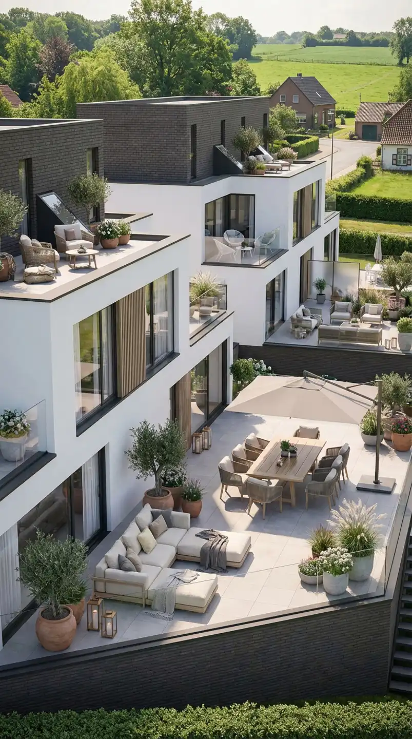 Zeer lichtrijke BEN-appartement, met grote terrassen en 2 kamers ! foto 7