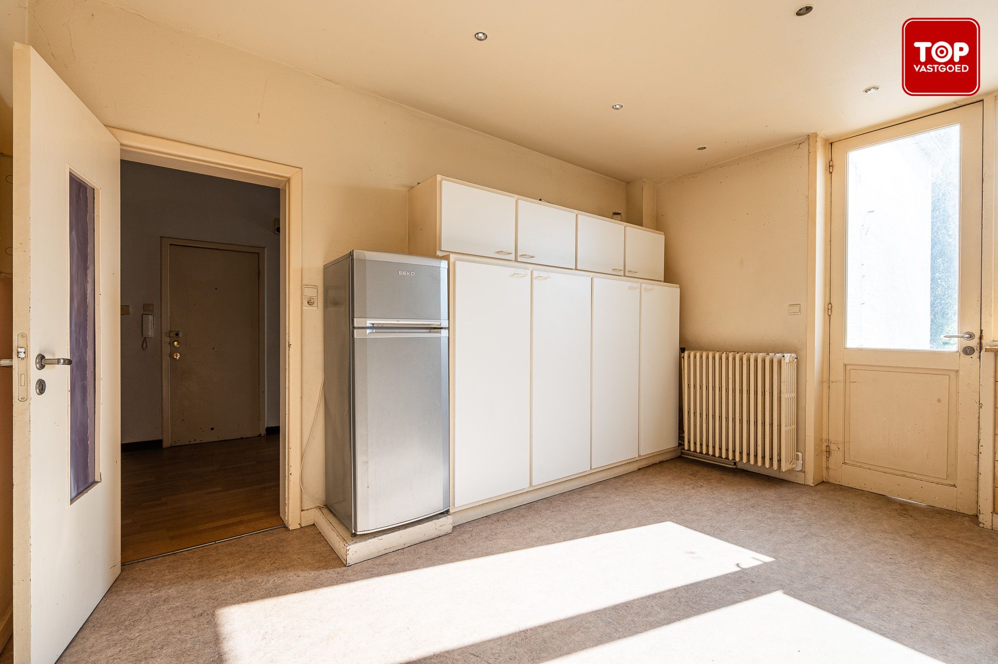 Zeer groot (165m²)  3-slaapkamer appartement omgeving Dok Noord.  foto 5