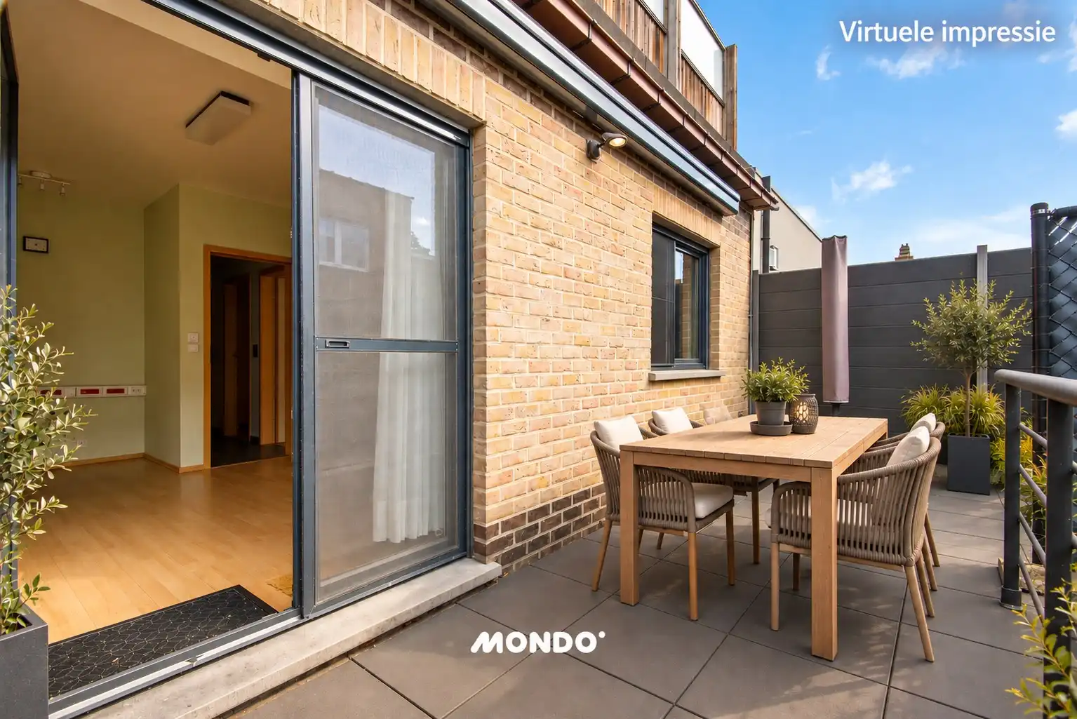 Gelijkvloers appartement met staanplaats en kelderberging! foto 14