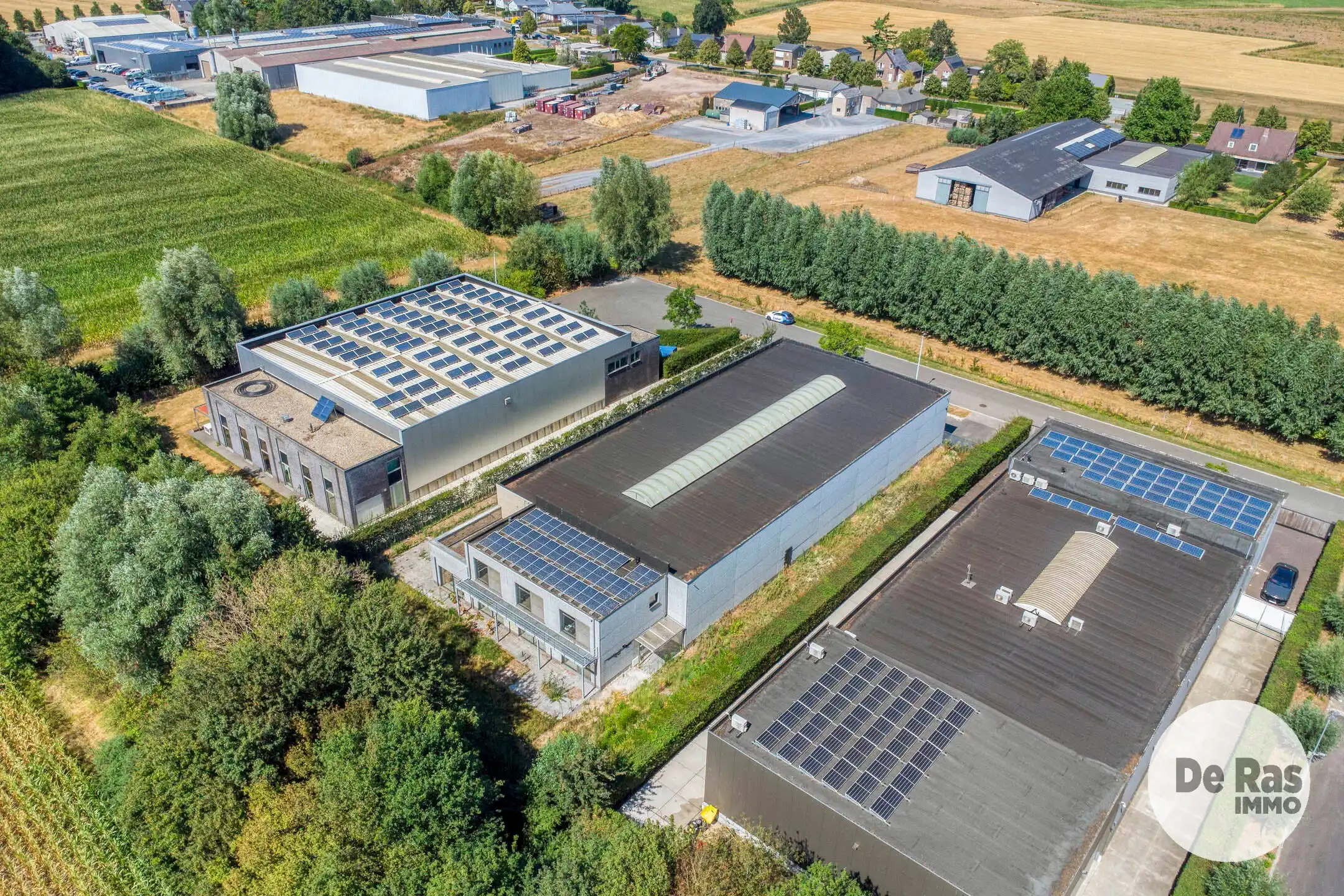 LIEVEGEM-Uniek Magazijn met vergund woongedeelte op 21a 25ca foto 31