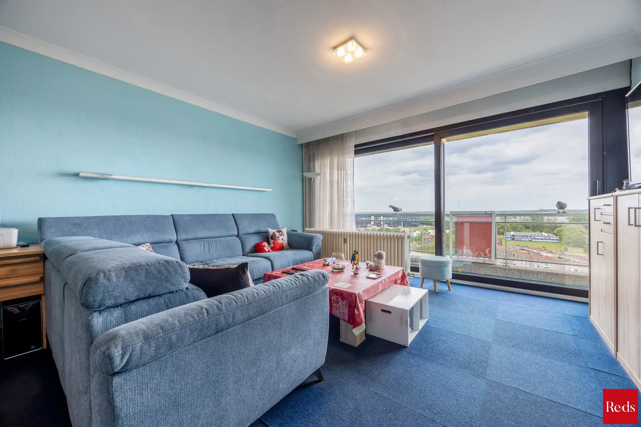Mooi verzorgd appartement op 12de verdieping  met prachtig zicht, 2 slaapkamers en ondergrondse staanplaats foto 3