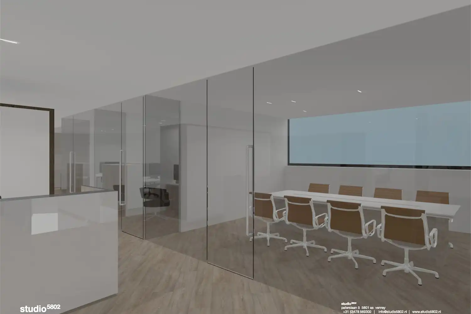 Nieuwbouw hedendaags kantoorruimte foto 18