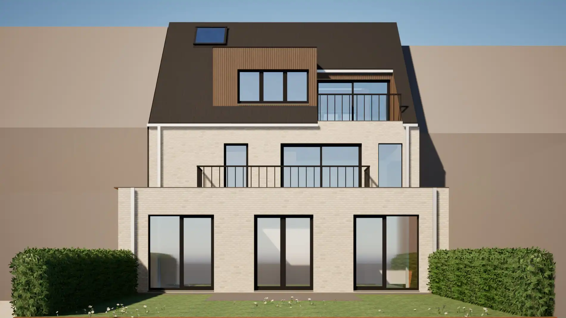 Ruim (104,48 m²) 2-slaapkamer appartement in kleinschalige residentie te Zandvoorde foto 3