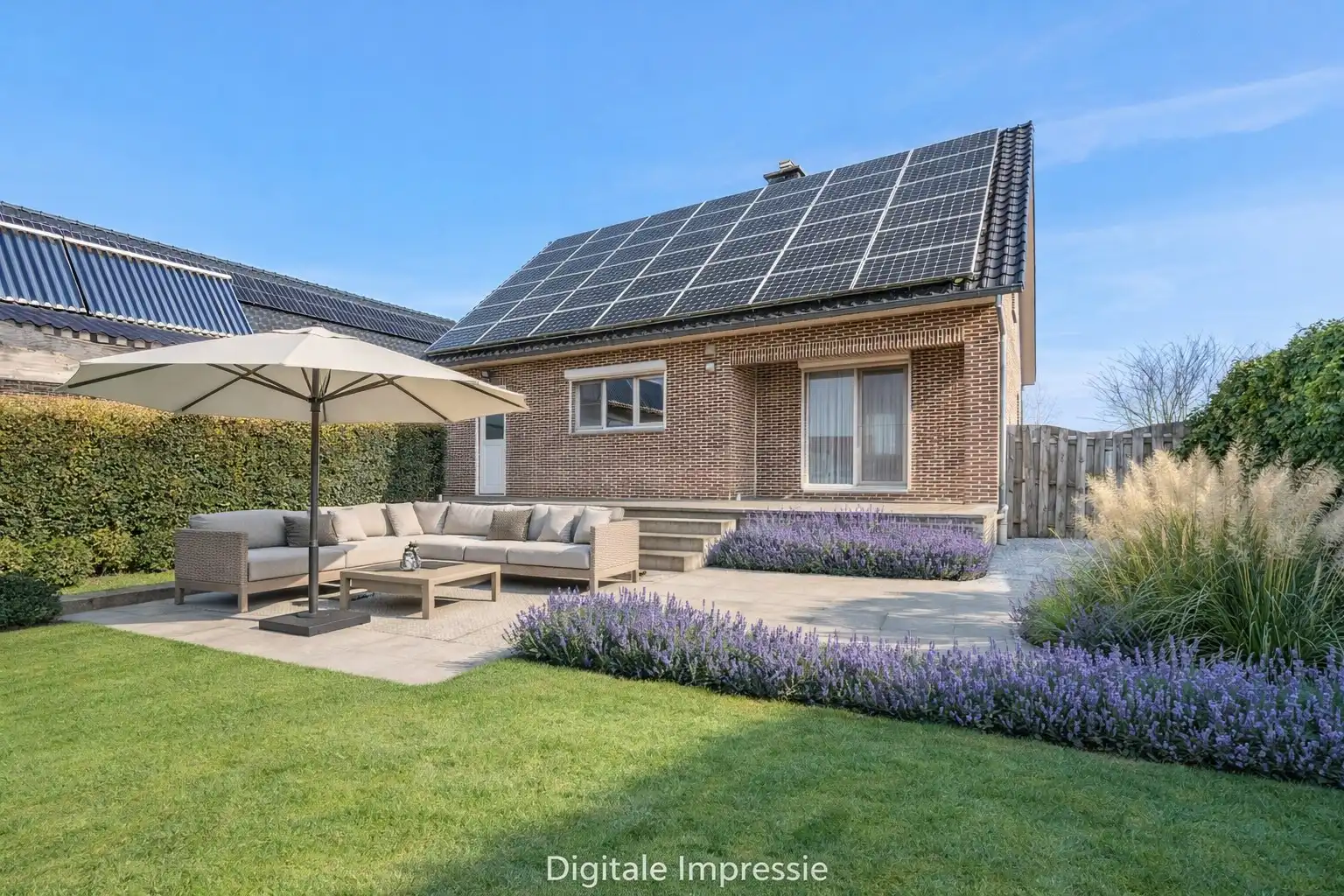Comfortabele woning met sterke energieprestatie (label A), in landelijk woongebied. foto 7