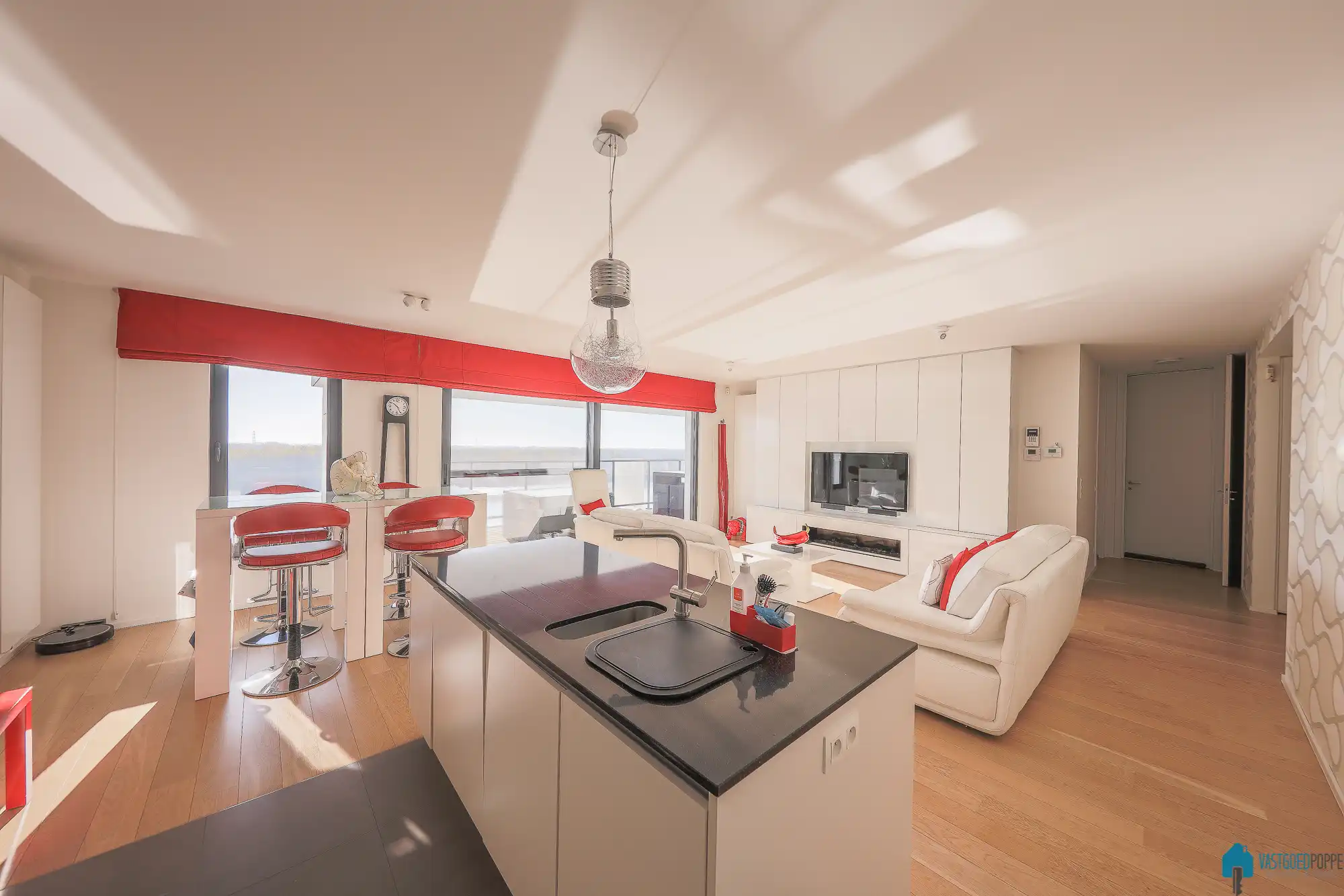 Appartement met terras zicht op de Schelde foto 11