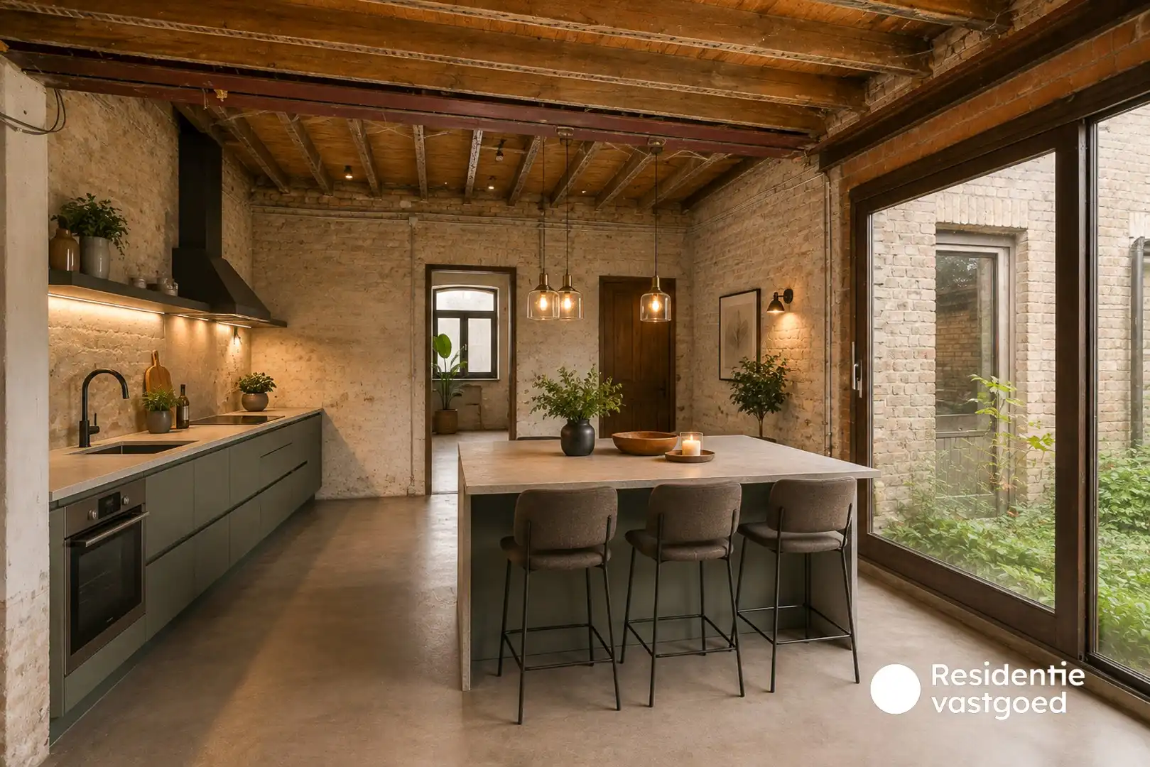 Ruime woning met uitzonderlijk veel mogelijkheden en prachtig zicht vanuit de tuin foto 11