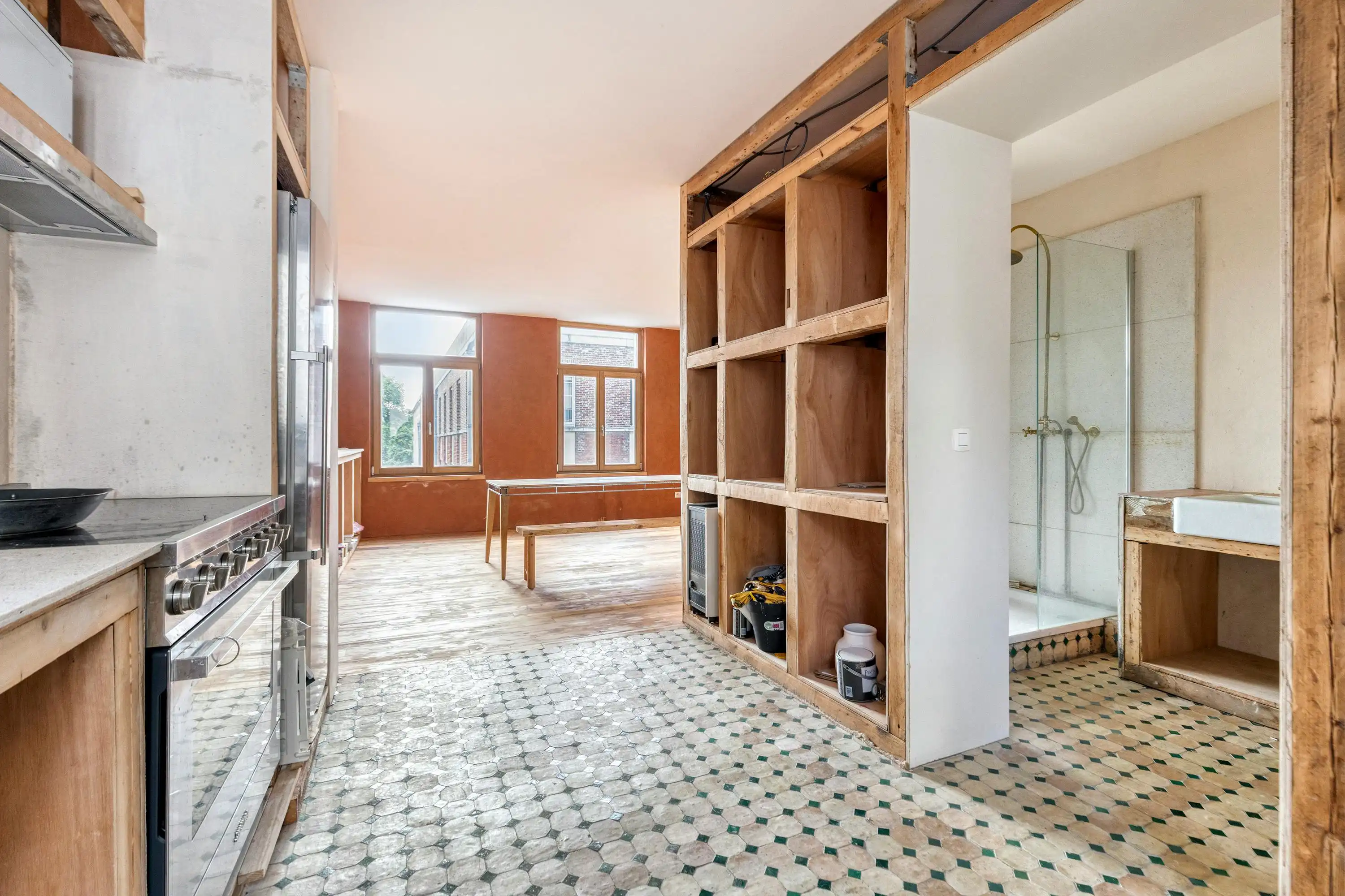 Duplex te koop met casco verdieping | Remblaistraat foto 11