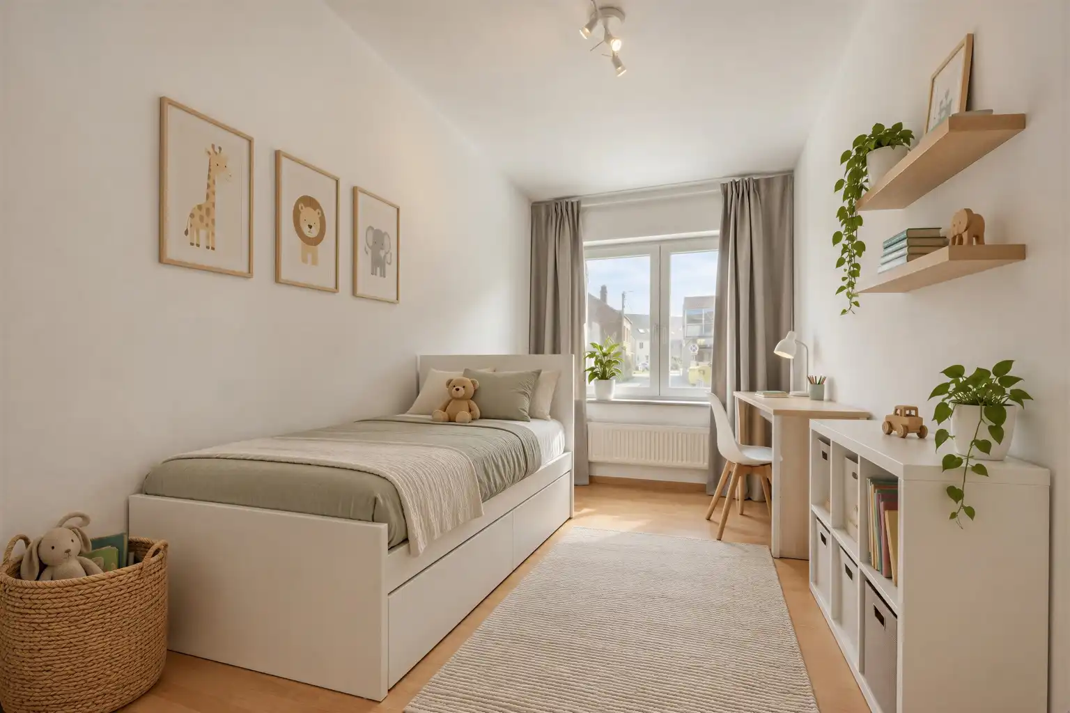 GELIJKVLOERS APPARTEMENT MET 2 SLAAPKAMERS EN GARAGE foto 12