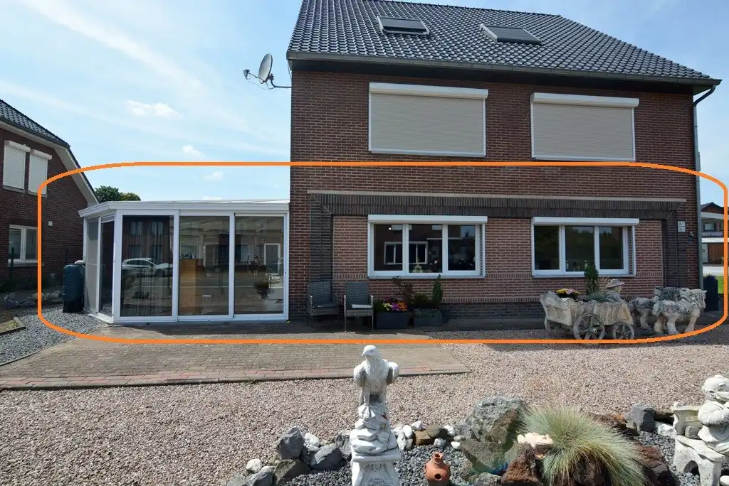 Gelijkvloers appartement met 3 slpks, veranda, tuin en garage foto 29