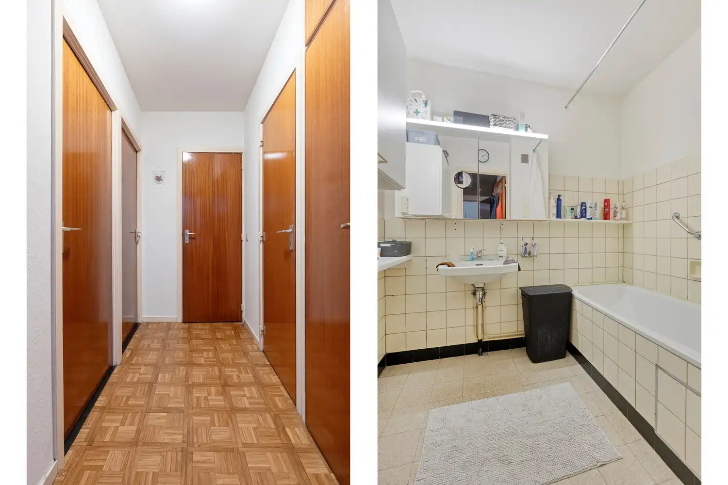 Gelijkvloers appartement met 1 slk, terras en parking! foto 19