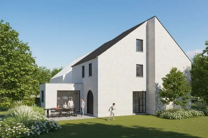 Nieuw te bouwen alleenstaande woning te Waregem. foto 2