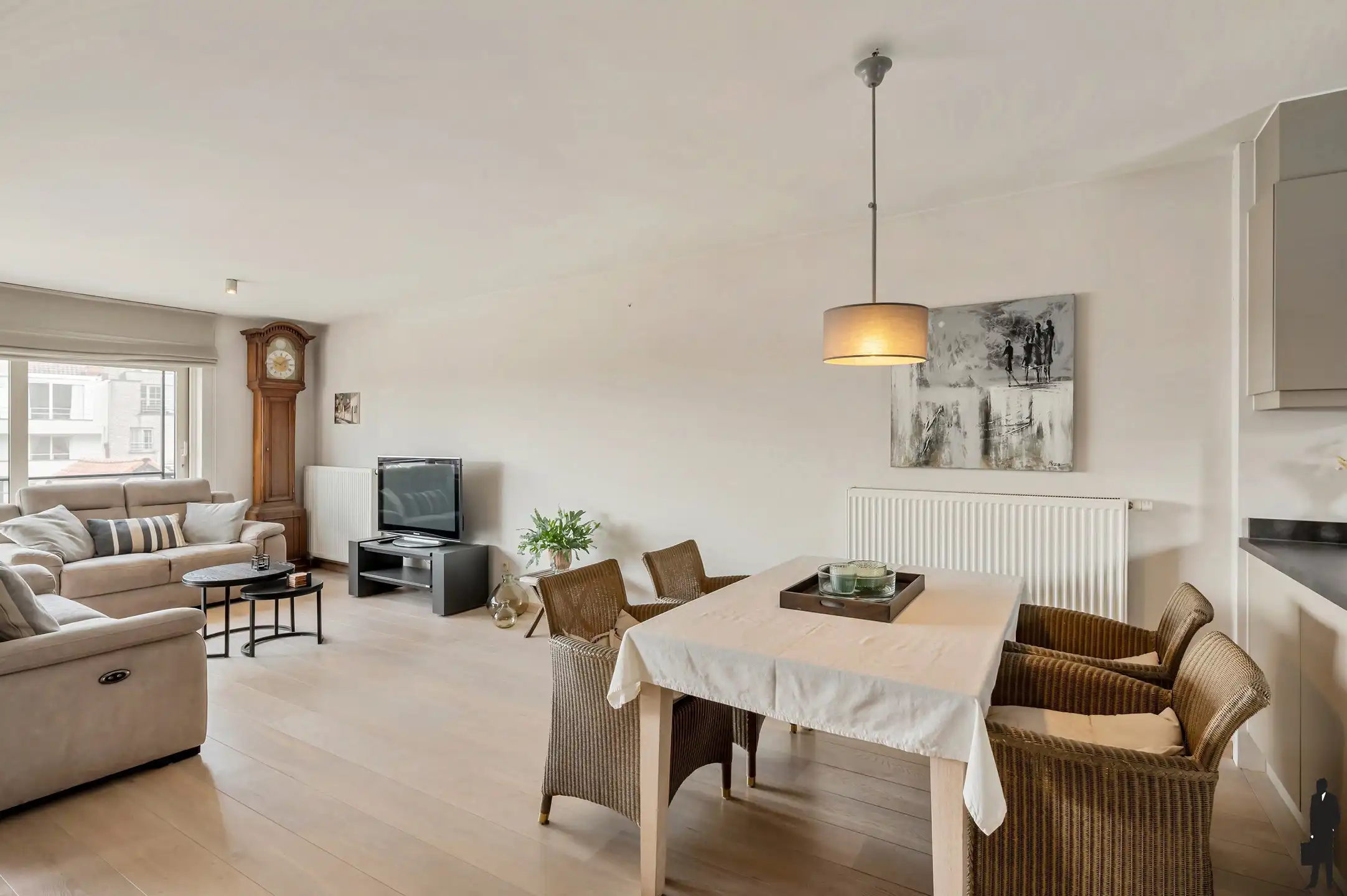 Duplex met 2 slpks en 2 terrassen gelegen in centrum Lier foto 2