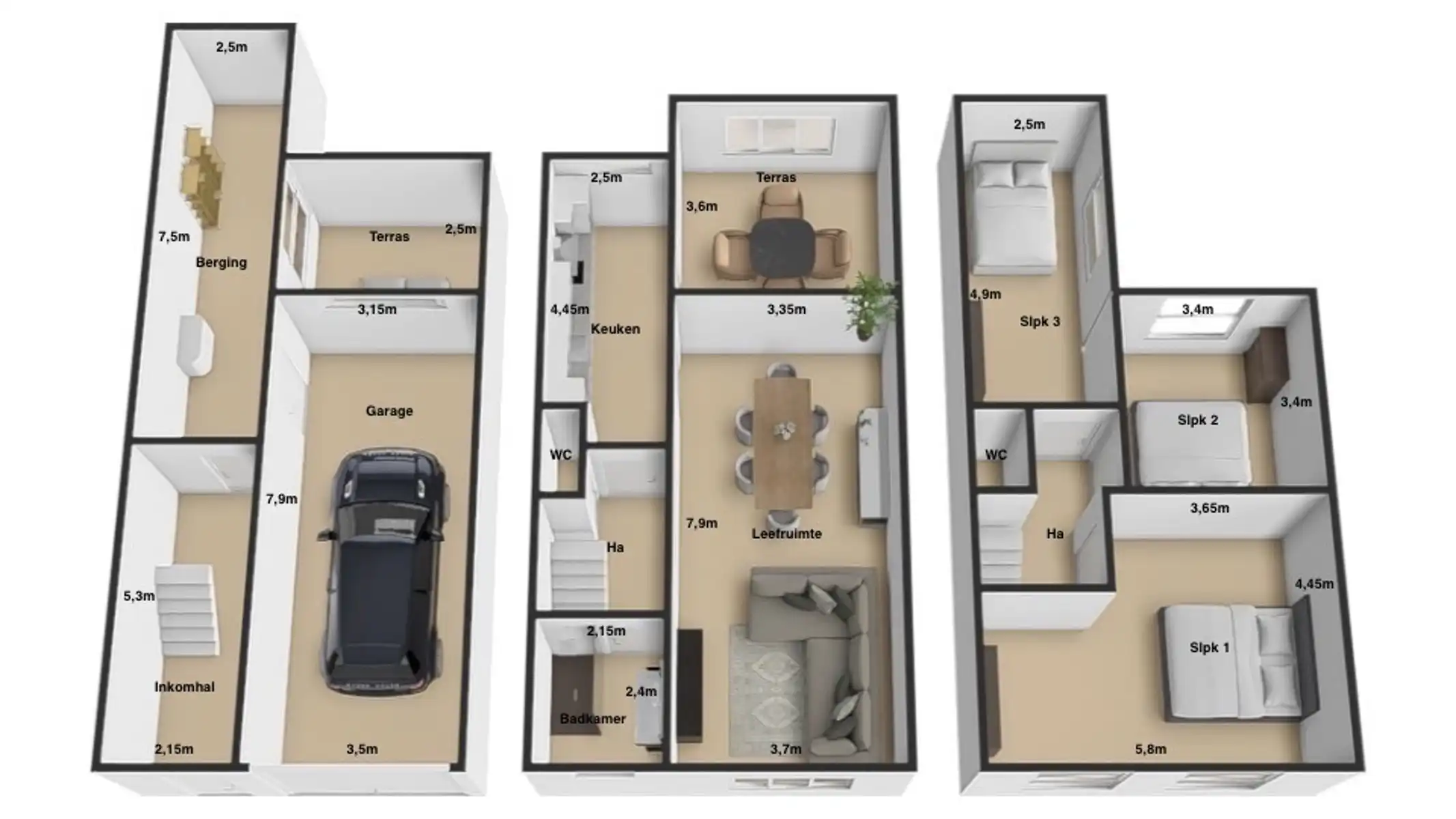 Rustig gelegen, Ruime Woning MET 3 SLPK, Tuin én Garage! foto 28