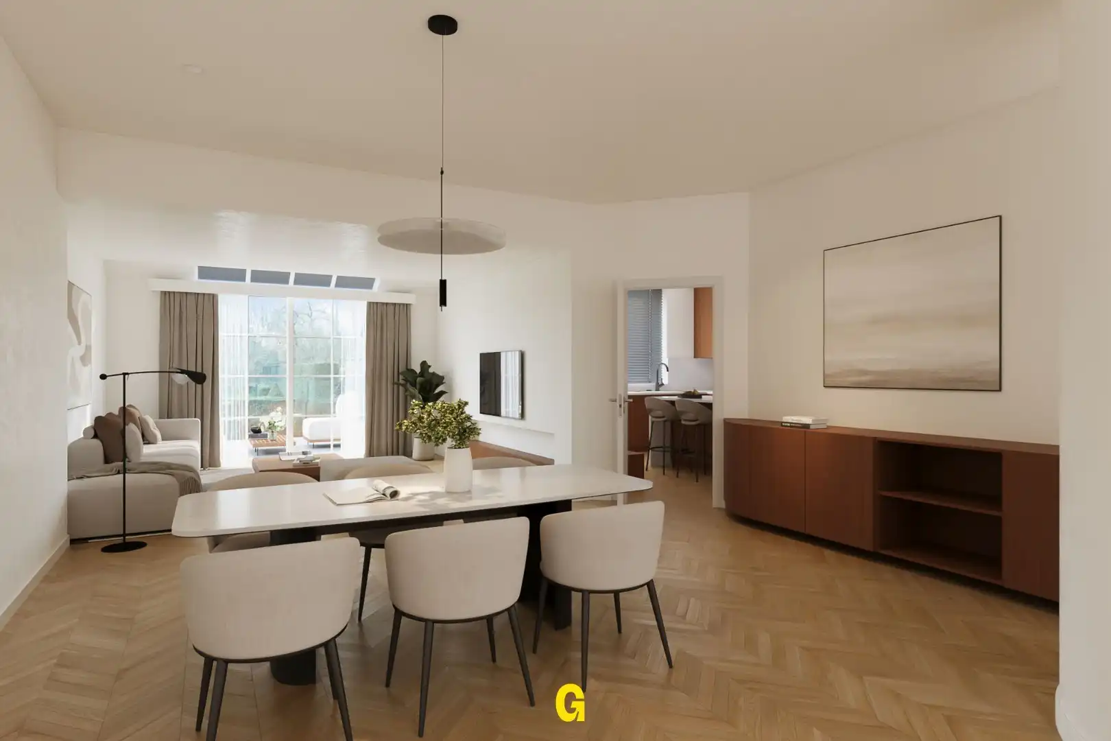 Bijzonder nette rijwoning van zeer degelijke kwaliteit, met tuin op 6a 46ca, vlak bij de dorpskern van Hoeselt. foto 8