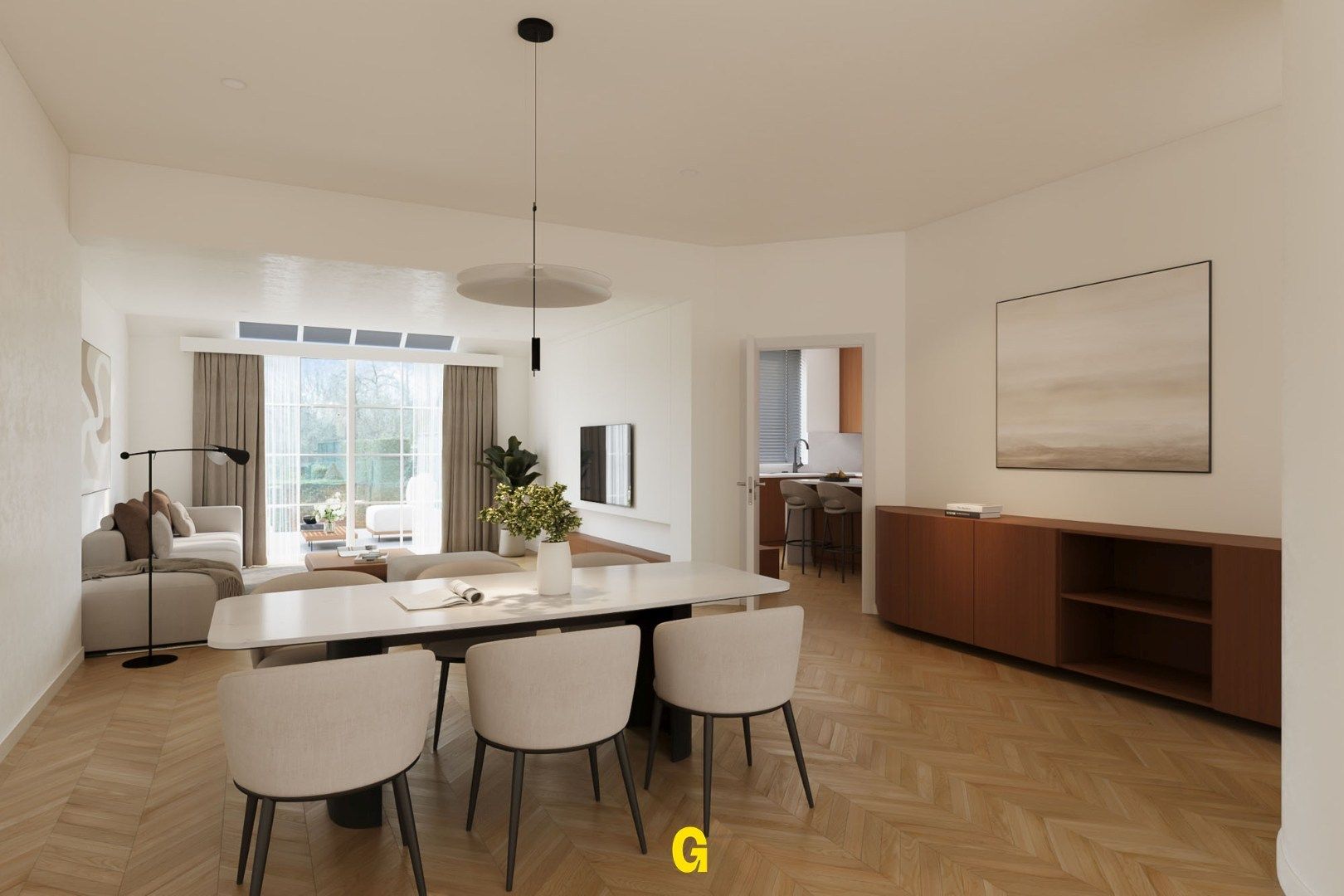 Bijzonder nette rijwoning van zeer degelijke kwaliteit, met tuin op 6a 46ca, vlak bij de dorpskern van Hoeselt. foto 8