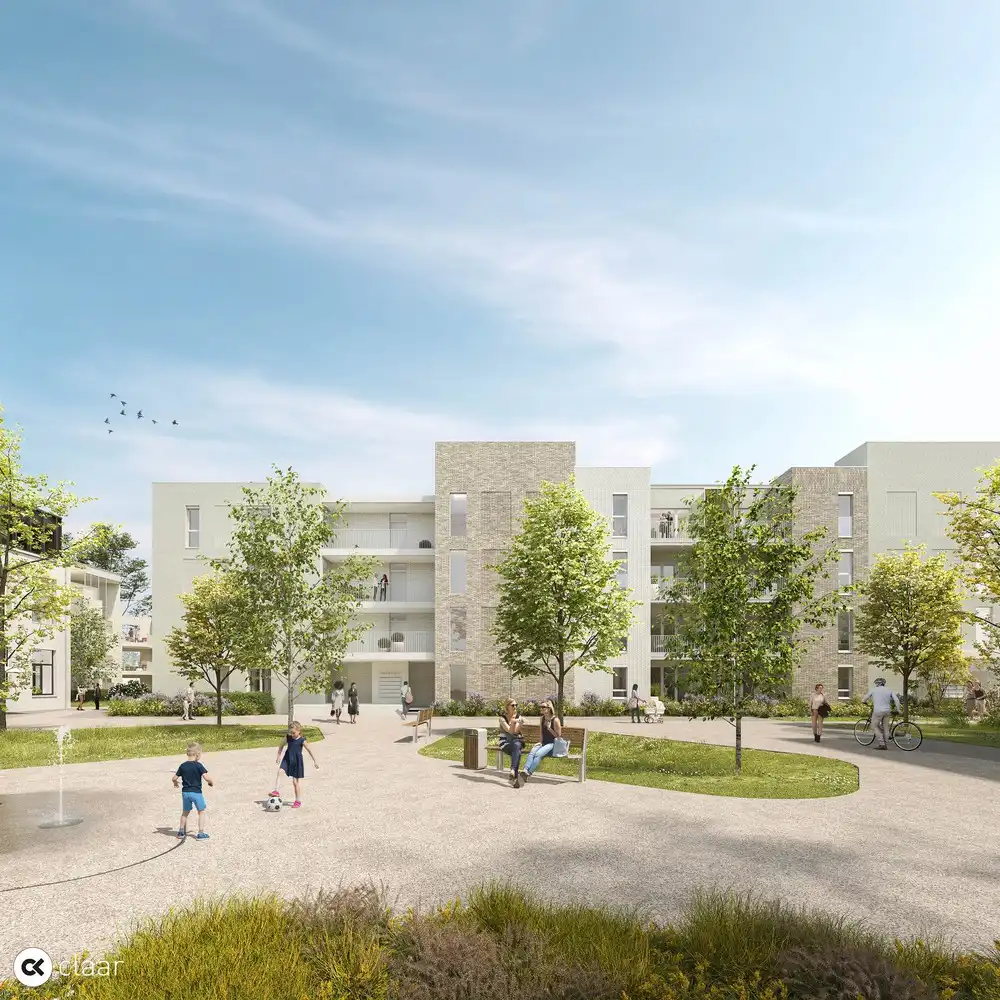 Energiezuinige luxe appartement op een groene oase midden in het centrum van Pelt foto {{pictureIndex}}