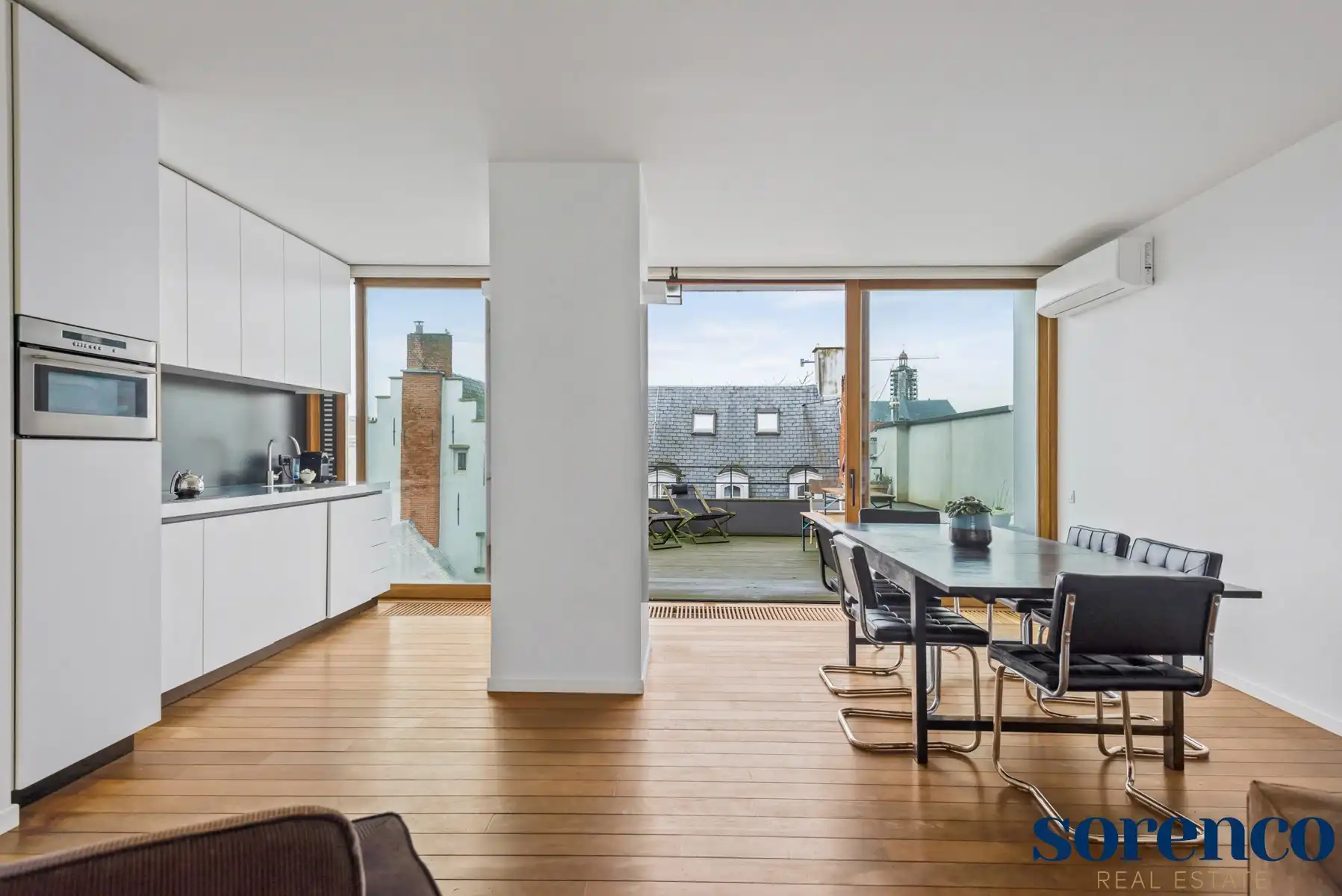 Antwerpen - gemeubeld duplex 2 slpk app. met terras foto 7