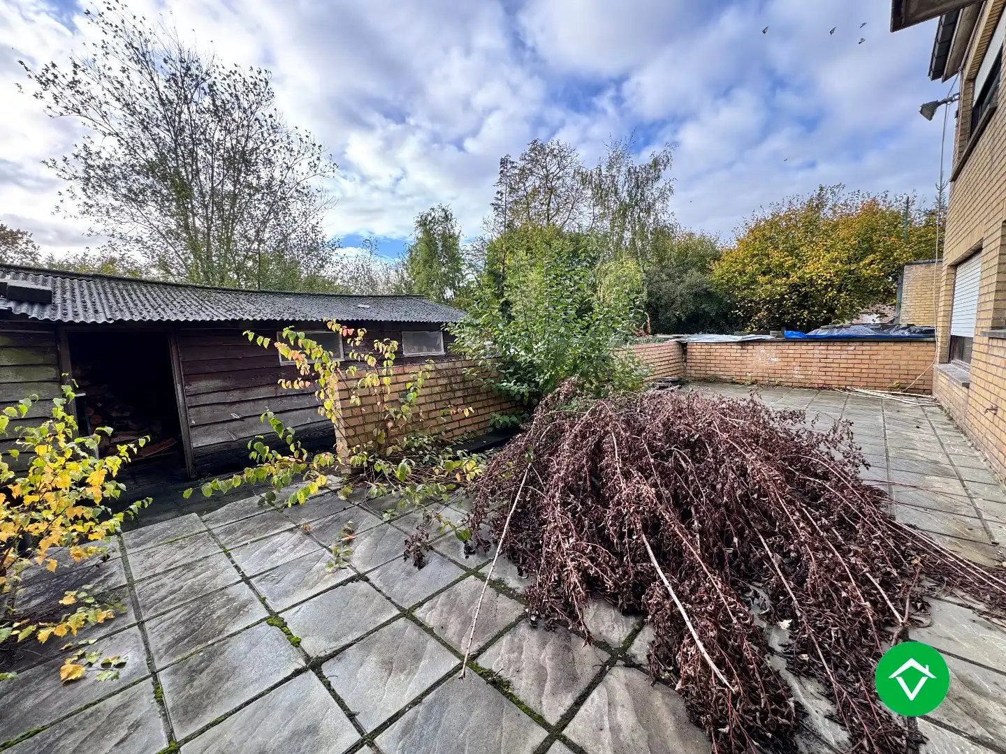 statige halfopen bebouwing in Wevelgem (Moorsele) foto 7