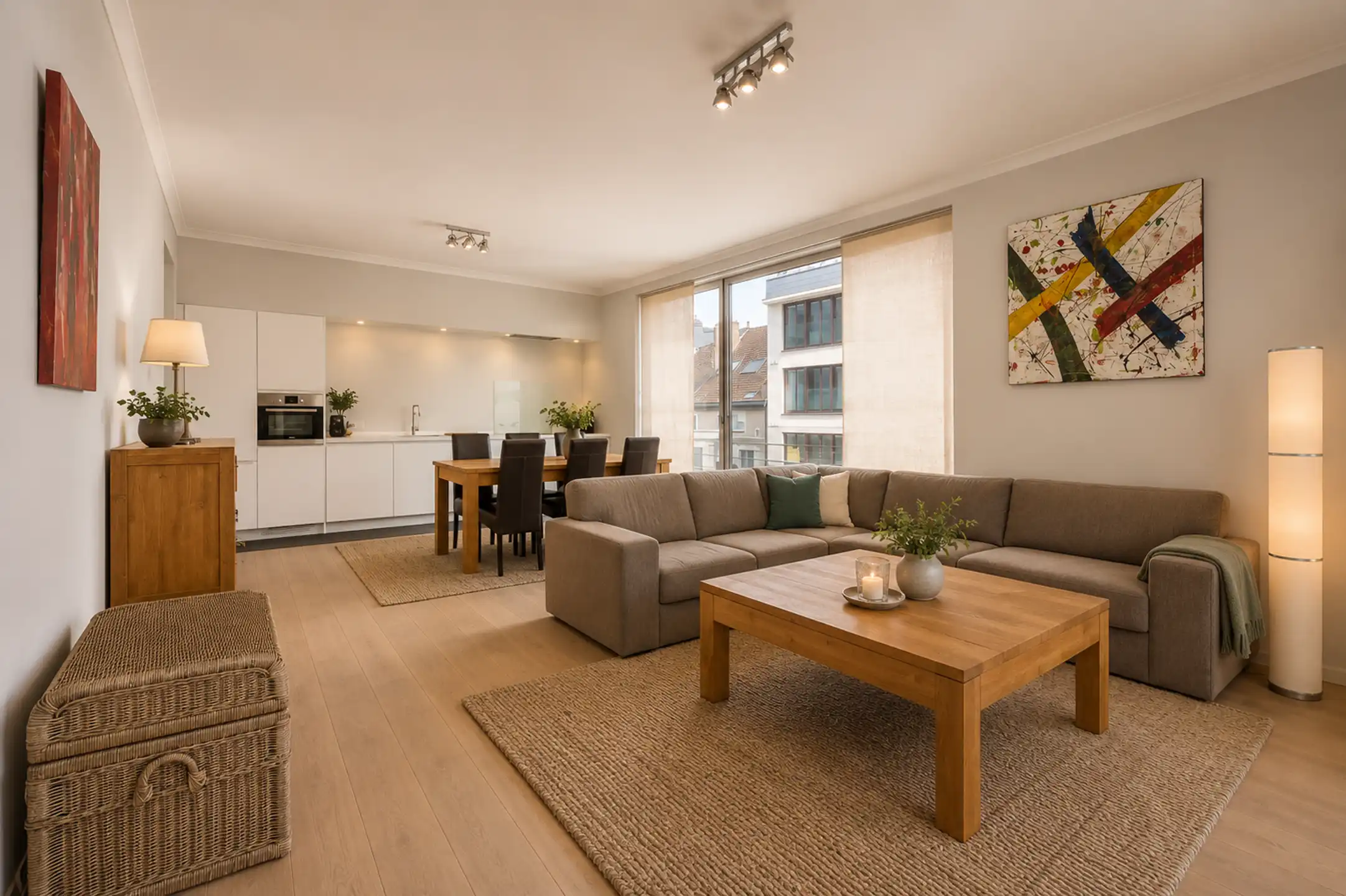 Stijlvol appartement met terras aan het Eilandje foto 2