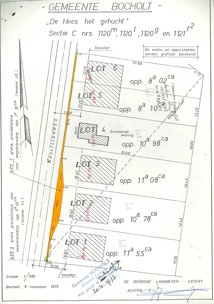 Bouwgrond van 9a78 geschikt voor een open bebouwing te kaulille (Bocholt) foto 10