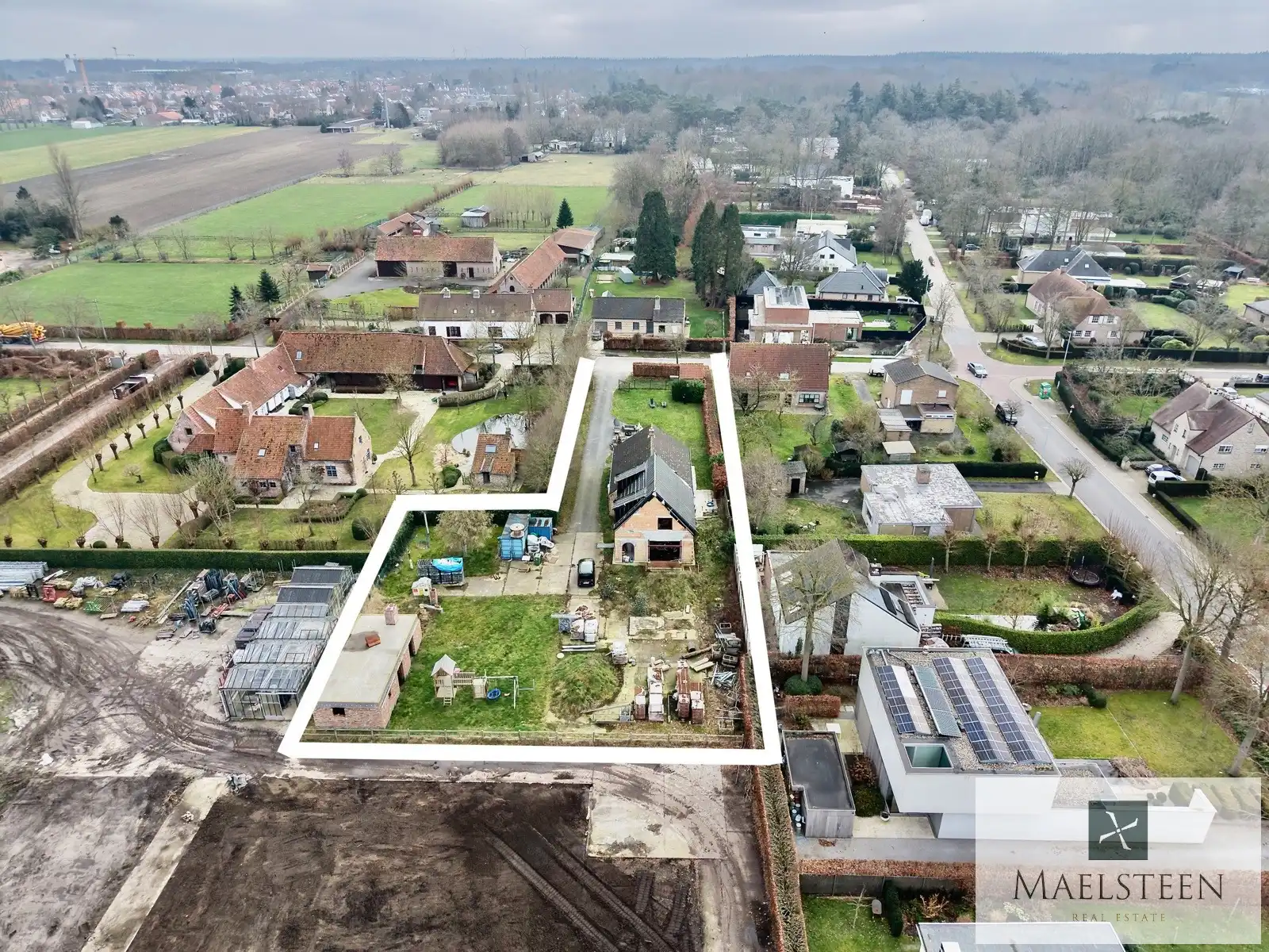 Terrein van 2.168 m² met vergund plan te Sint-Andries foto 9