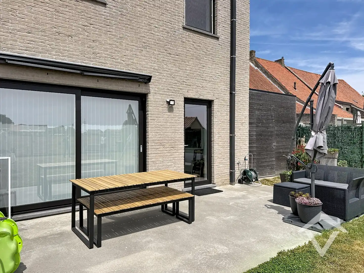 Recente nieuwbouwwoning met 3 slaapkamers en carport te Diksmuide foto 28