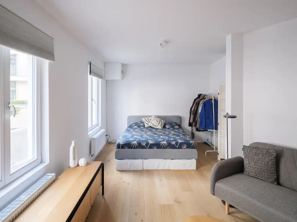 Centrum Gent – gerenoveerde studio nabij het Sint-Annaplein foto 2