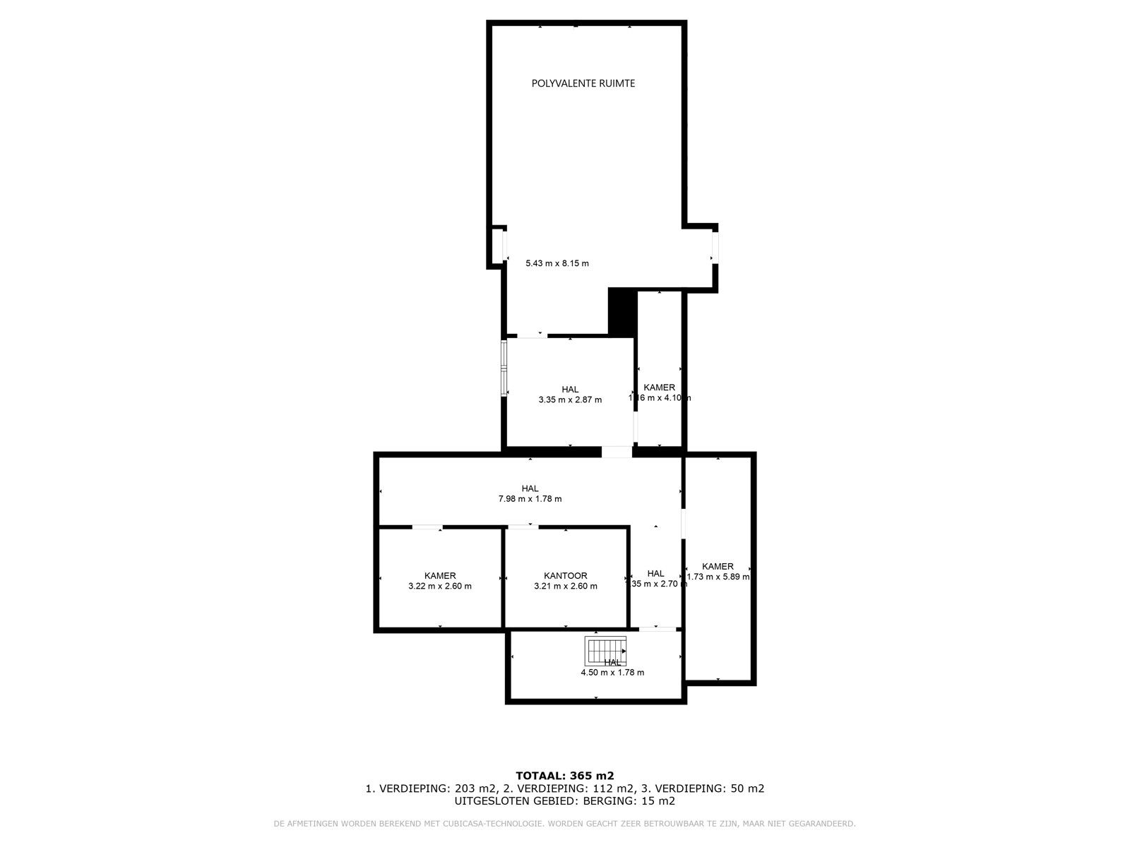 Gezinswoning met polyvalente ruimte/bureau/handel/co-housing foto 22