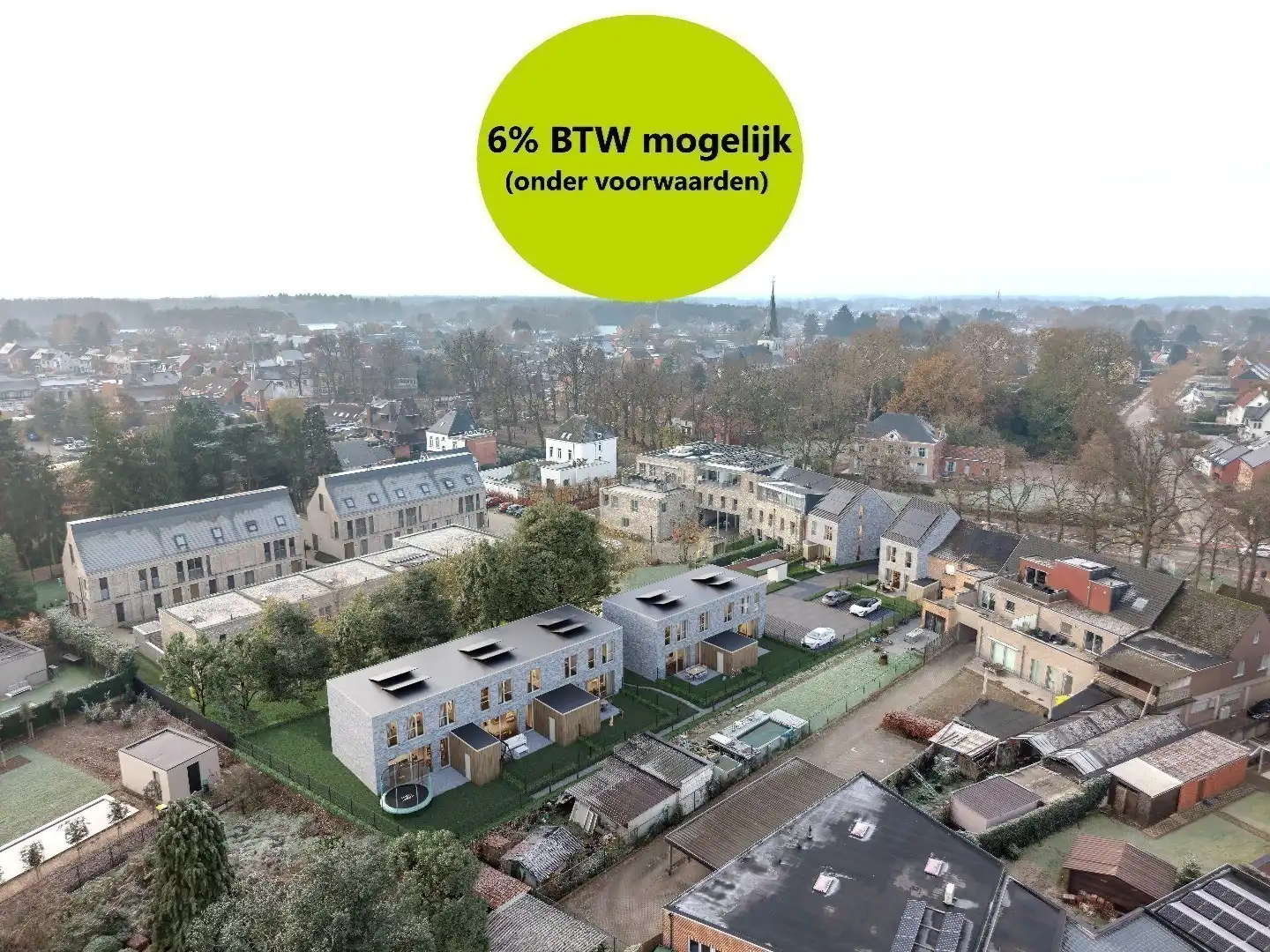 D.05 - BEN (max. E10) nieuwbouwwoning met 3 slpks te Olen-Centrum (6% BTW mogelijk) ! foto {{pictureIndex}}