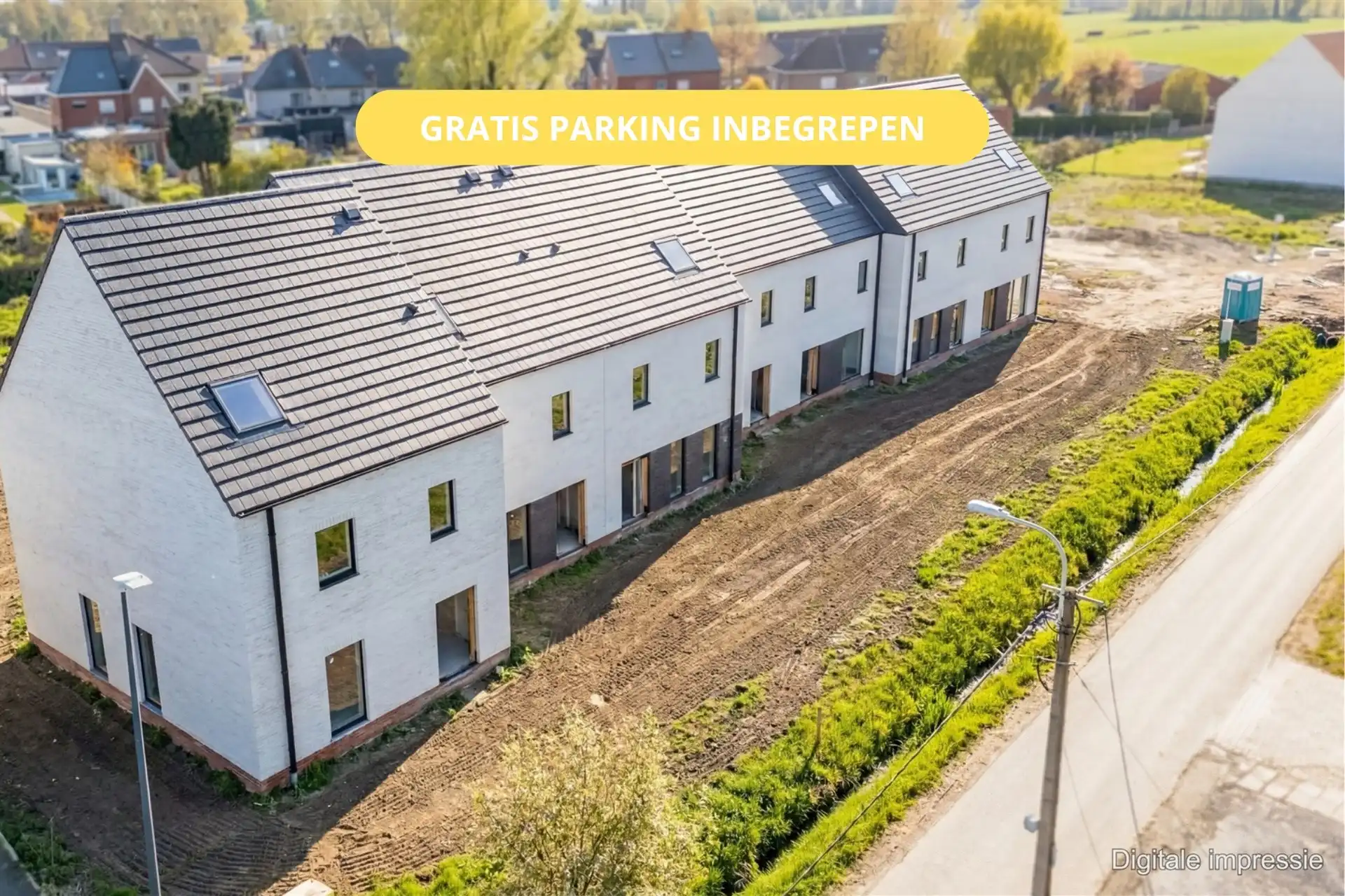 Nieuwbouwwoning met 3 slaapkamers in een zeer rustige buurt foto 3