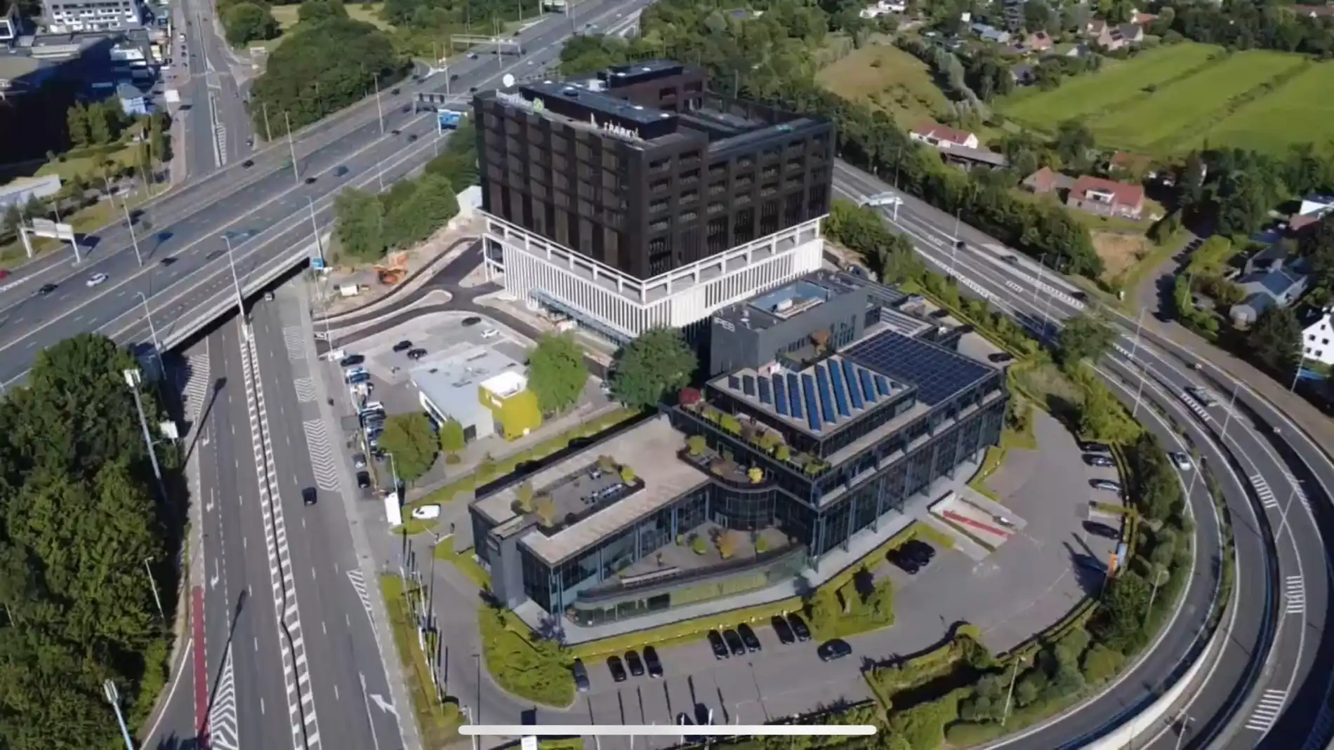 Kantoren te huur in nieuwbouwproject Ouverture tegenover KBC toren te Gent foto 3