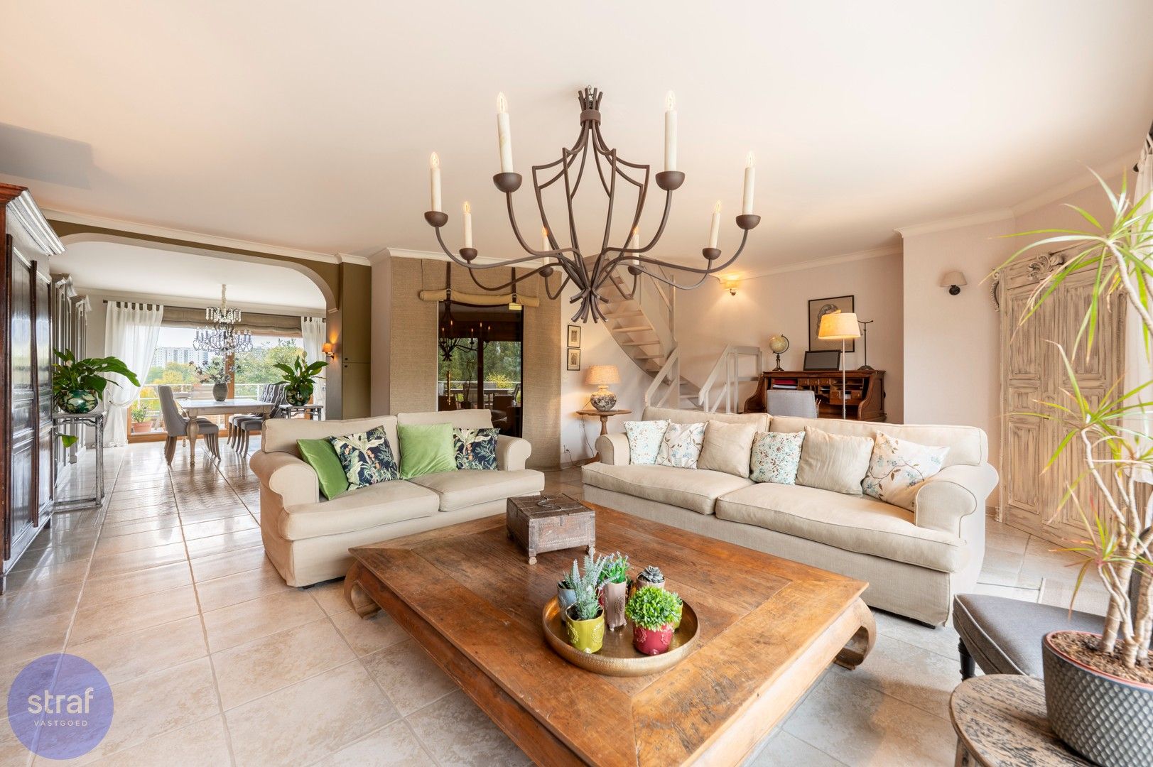 Ruime, luxueuze duplex met 2 slpk en zicht op het Sint-Annabos foto {{pictureIndex}}